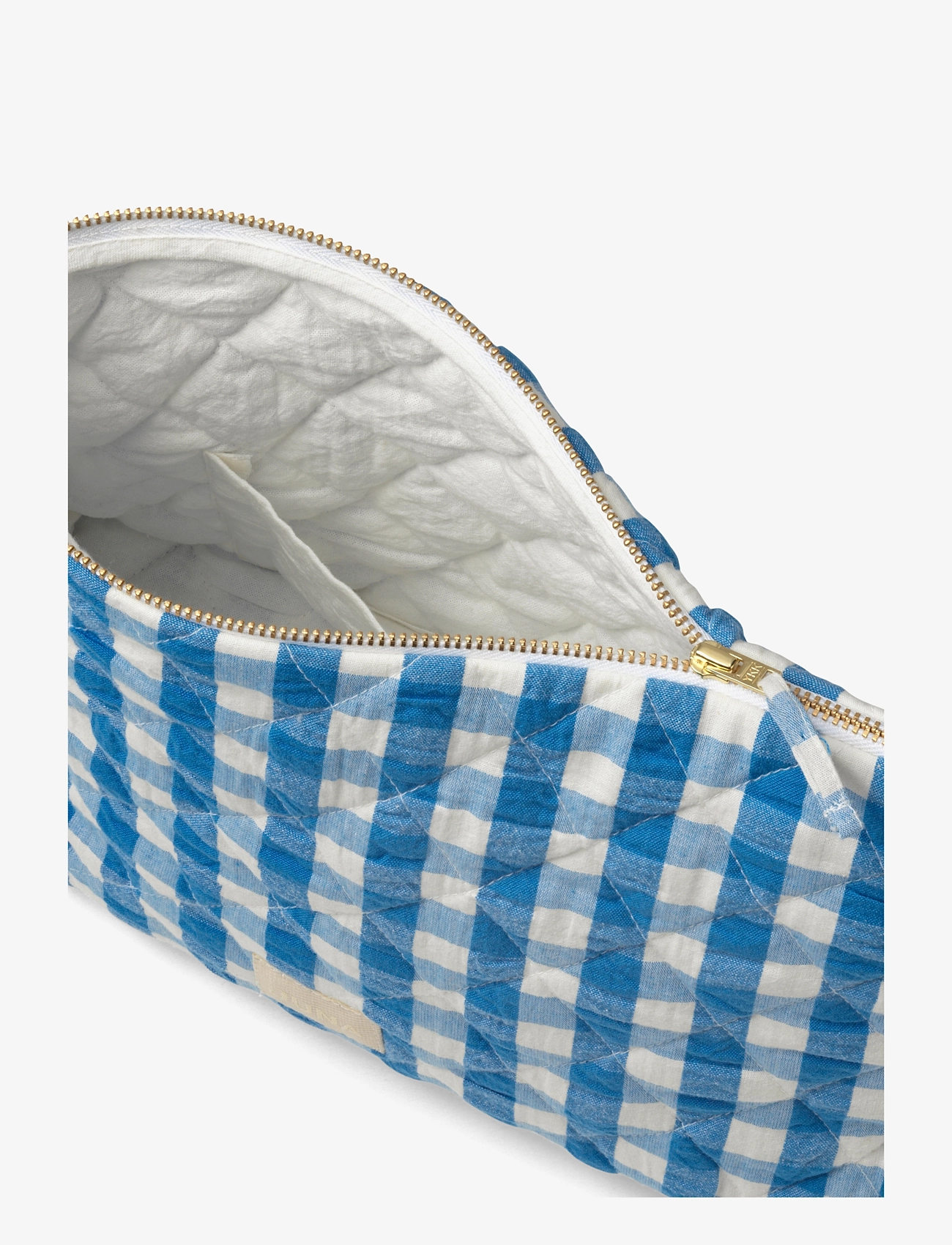 Juna - Bæk&Bølge Karla Toilet bag 30x10x20 cm - blue/birch - 1