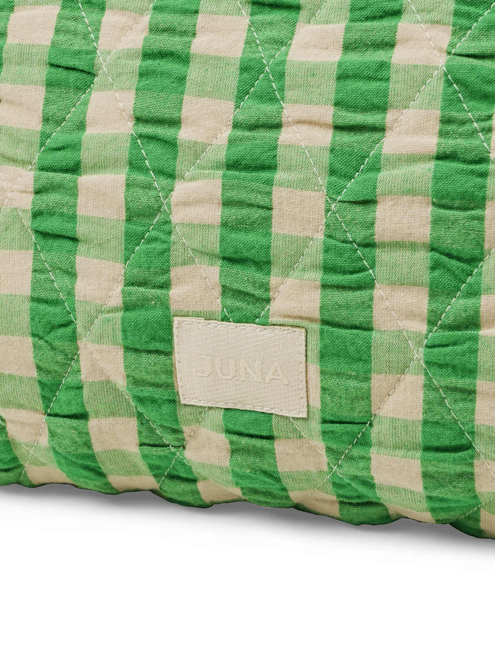 Juna - Bæk&Bølge Karla Toilet bag 30x10x20 cm grön/sand - sminkväskor - green/sand - 3