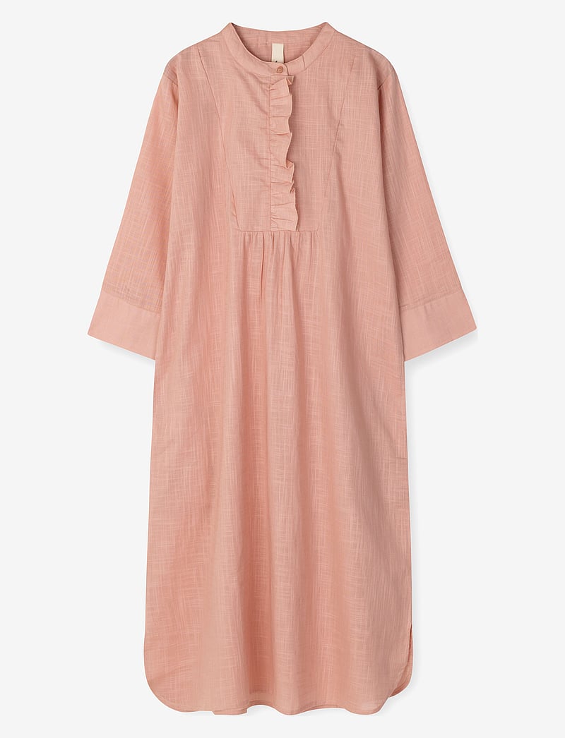 Juna - Monochrome Sonja dress - natkjoler - dusty rose - 0