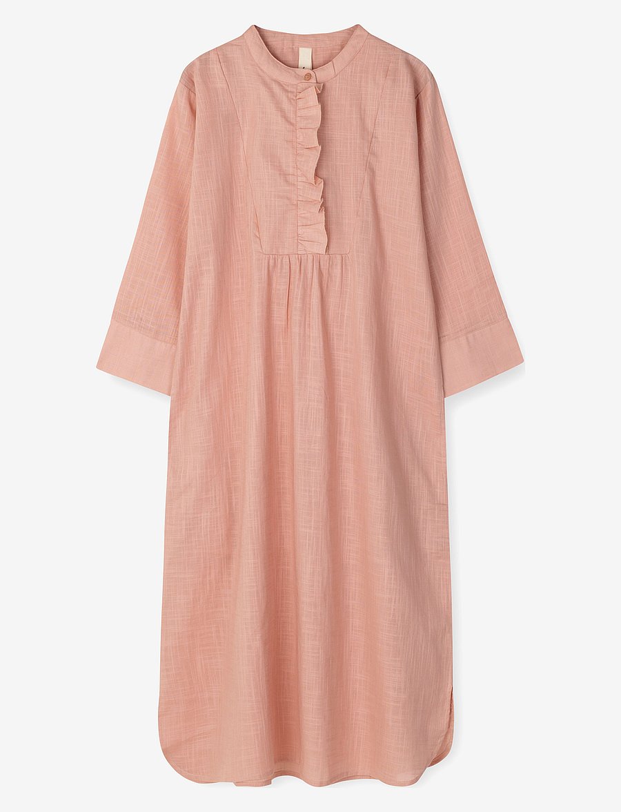Juna - Monochrome Sonja dress - koszulki do spania - dusty rose - 0