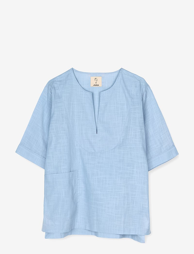 Juna - Monochrome Nina tunic - Överdelar - light blue - 0