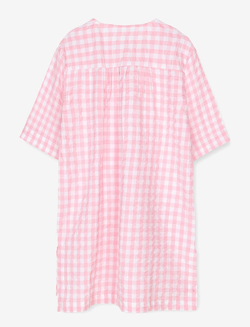 Juna - Bæk&Bølge Neel long tunic - overdele - pink/white - 1