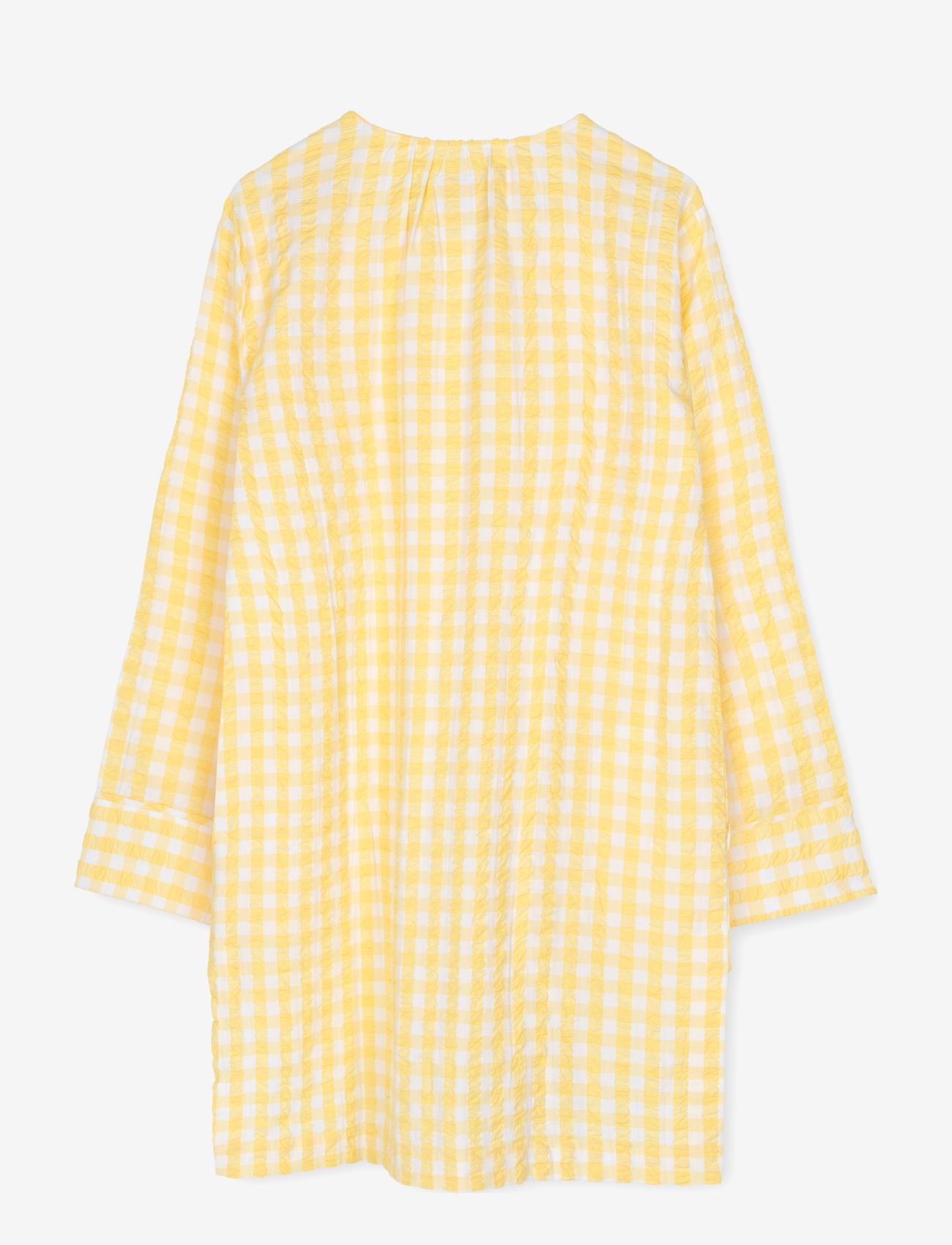 Juna - Bæk&Bølge Gerda dress - koszulki do spania - yellow/white - 1
