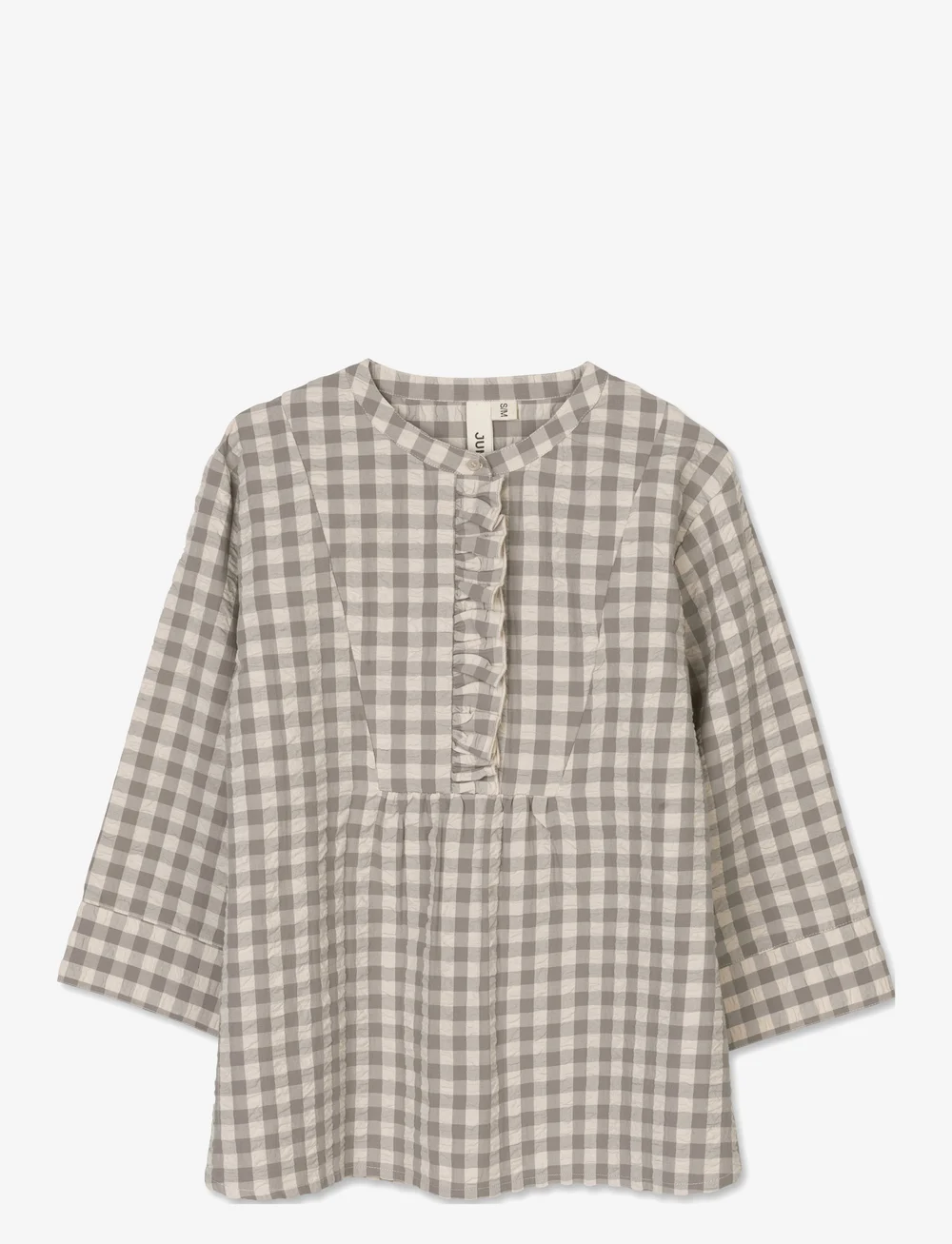 Juna - Bæk&Bølge Irene shirt - sov- & loungeplagg - grey/birch - 1