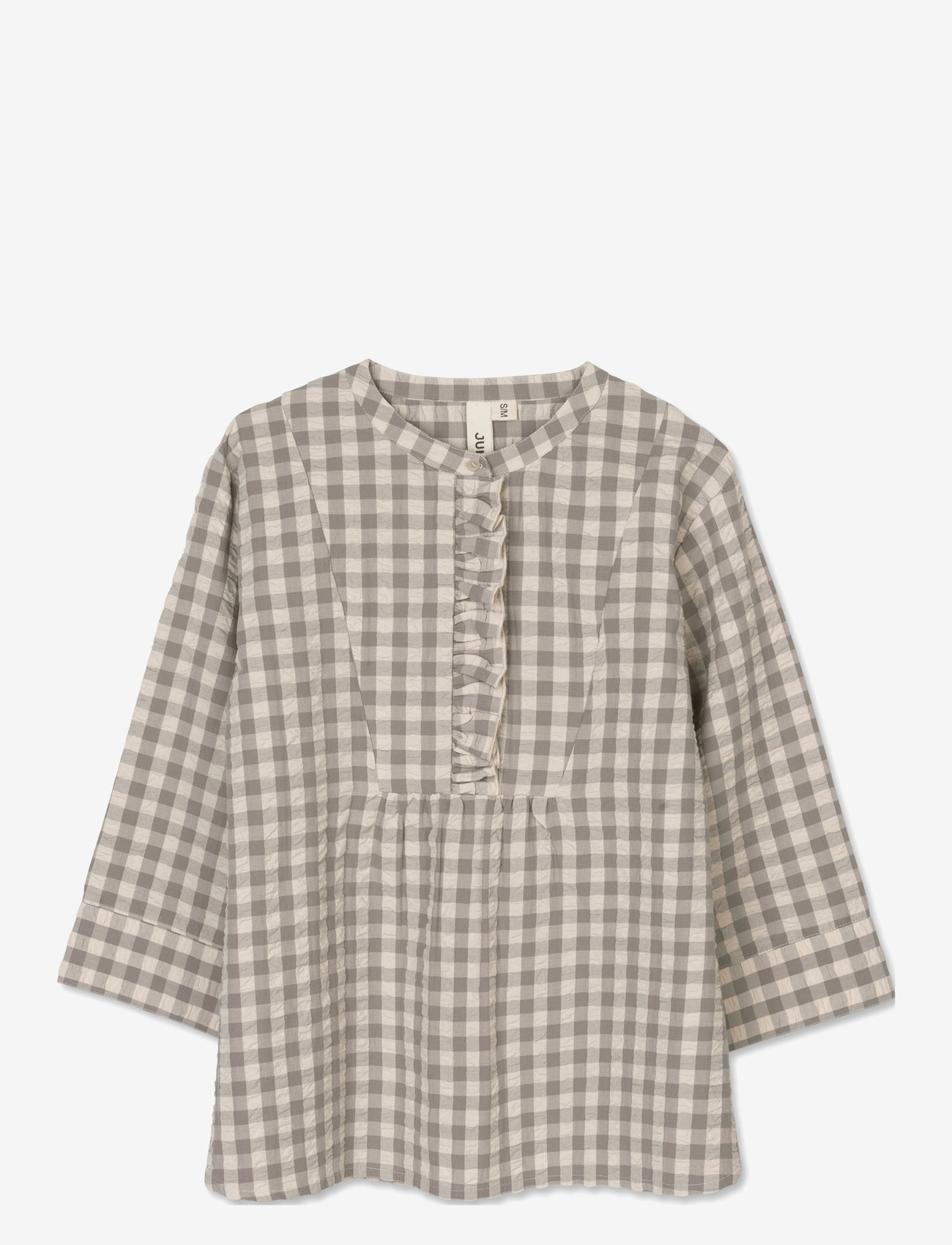 Juna - Bæk&Bølge Irene shirt - sov- & loungeplagg - grey/birch - 1