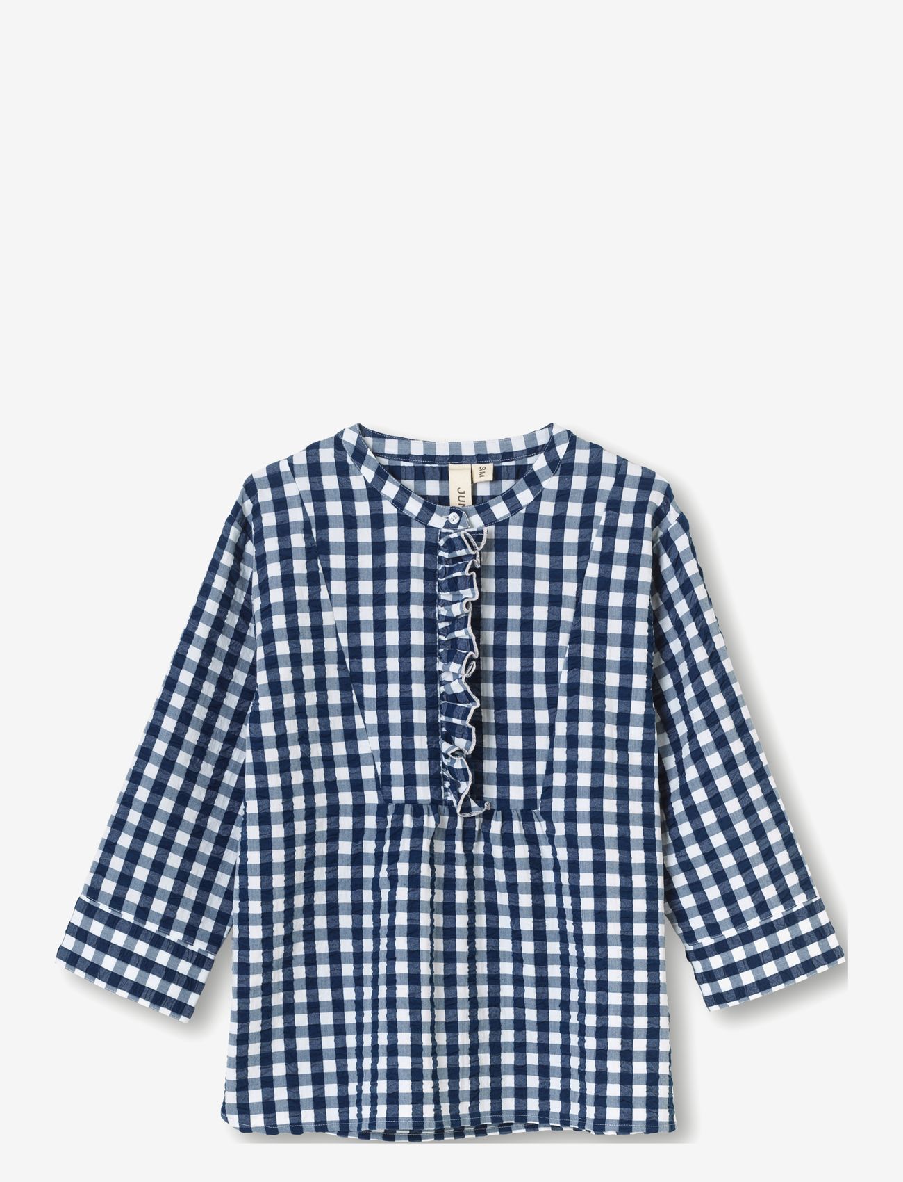 Juna - Bæk&Bølge Irene shirt - sov- & loungeplagg - dark blue/white - 0