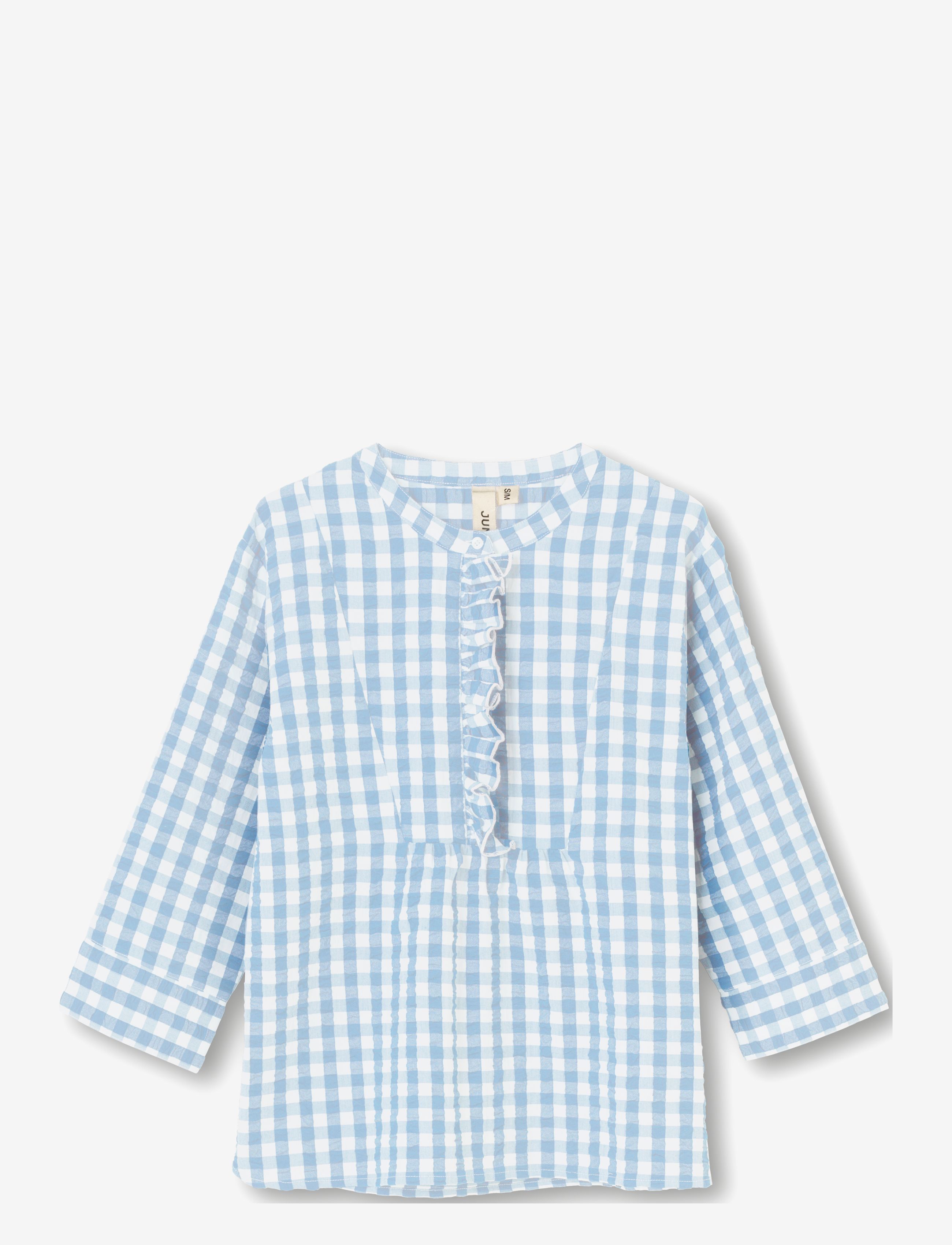 JUNA Bæk&Bølge Irene Shirt Blau - XS - Damen