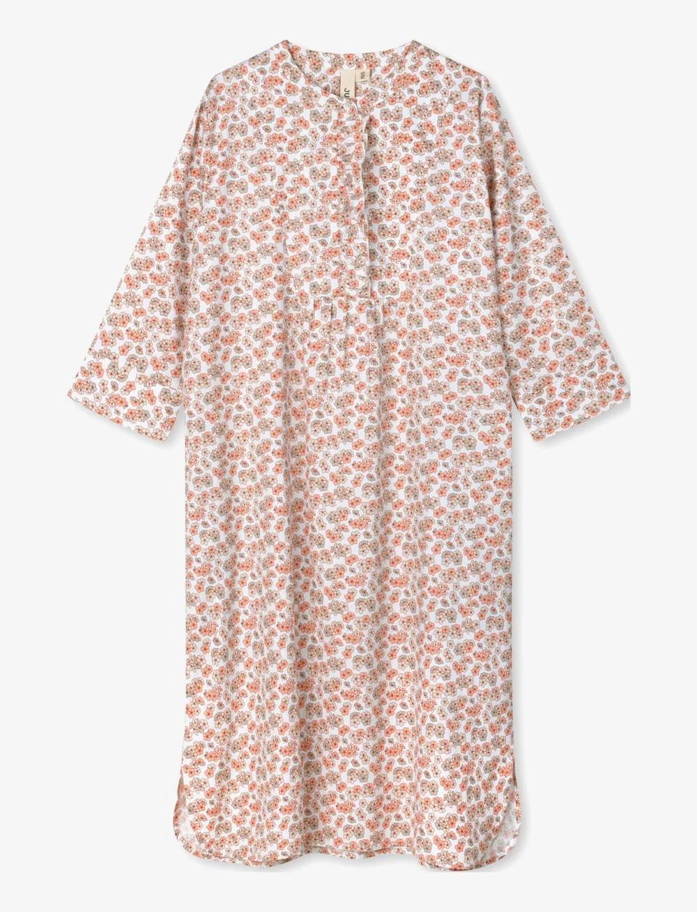 Juna - Pleasantly Sonja dress - sov- & loungeplagg - white - 1