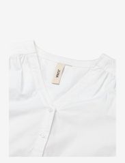Juna - Soft Adele shirt - pysjoverdeler - white - 2