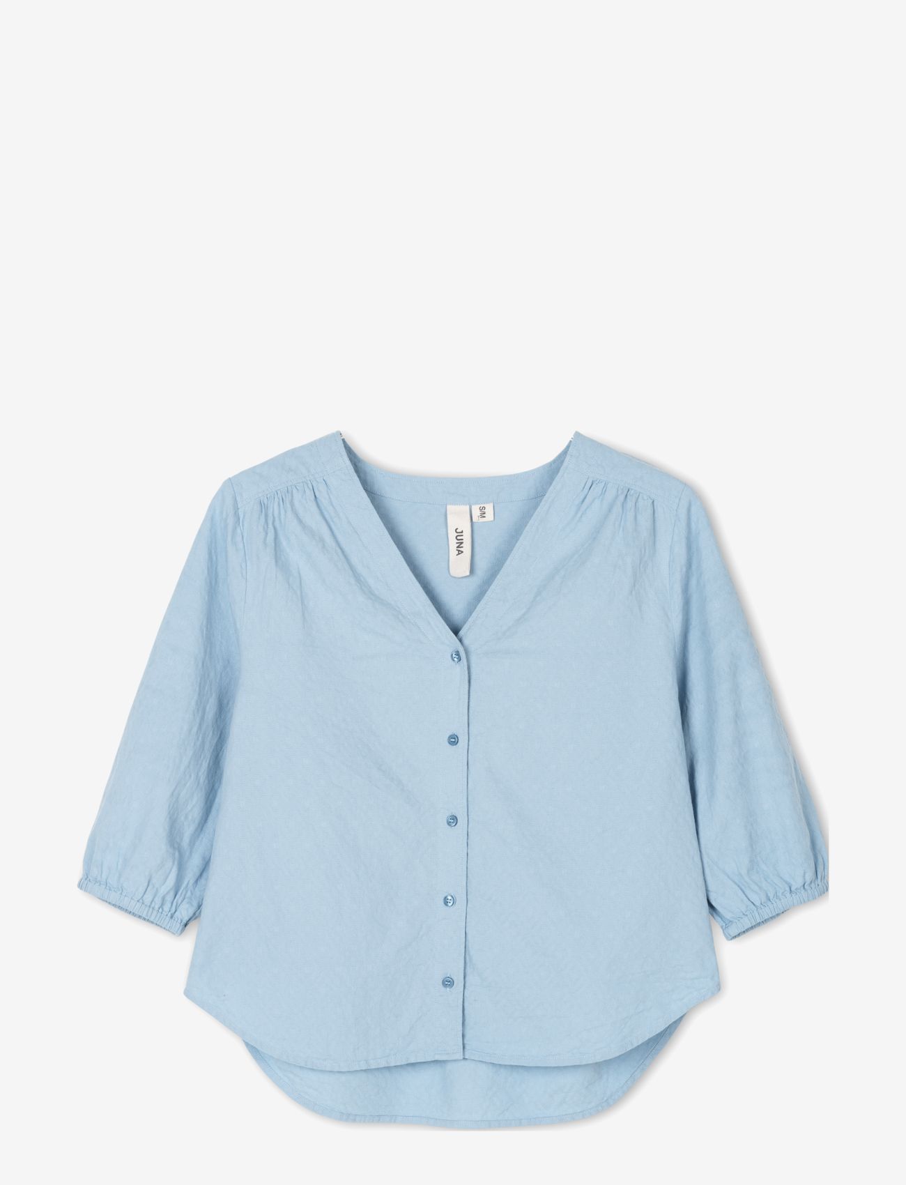Juna - Aristo Adele shirt - women - light blue - 0