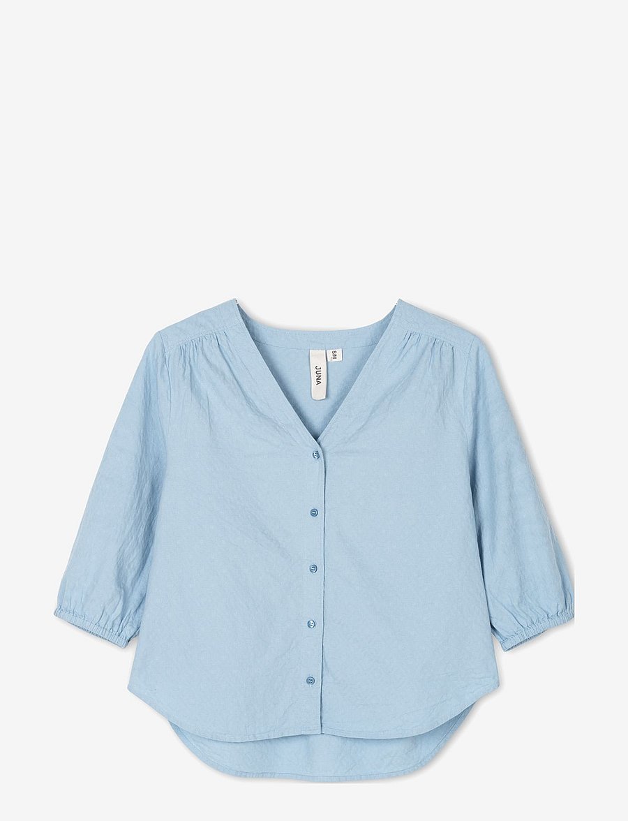 Juna - Aristo Adele shirt - topid - light blue - 1