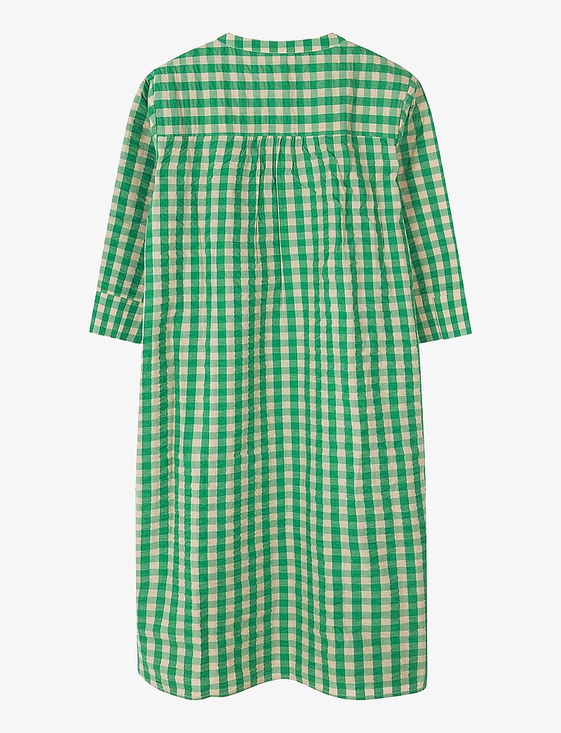 Juna - Bæk&Bølge Sonja dress S/M grön/sand - sov- & loungeplagg - green/sand - 1