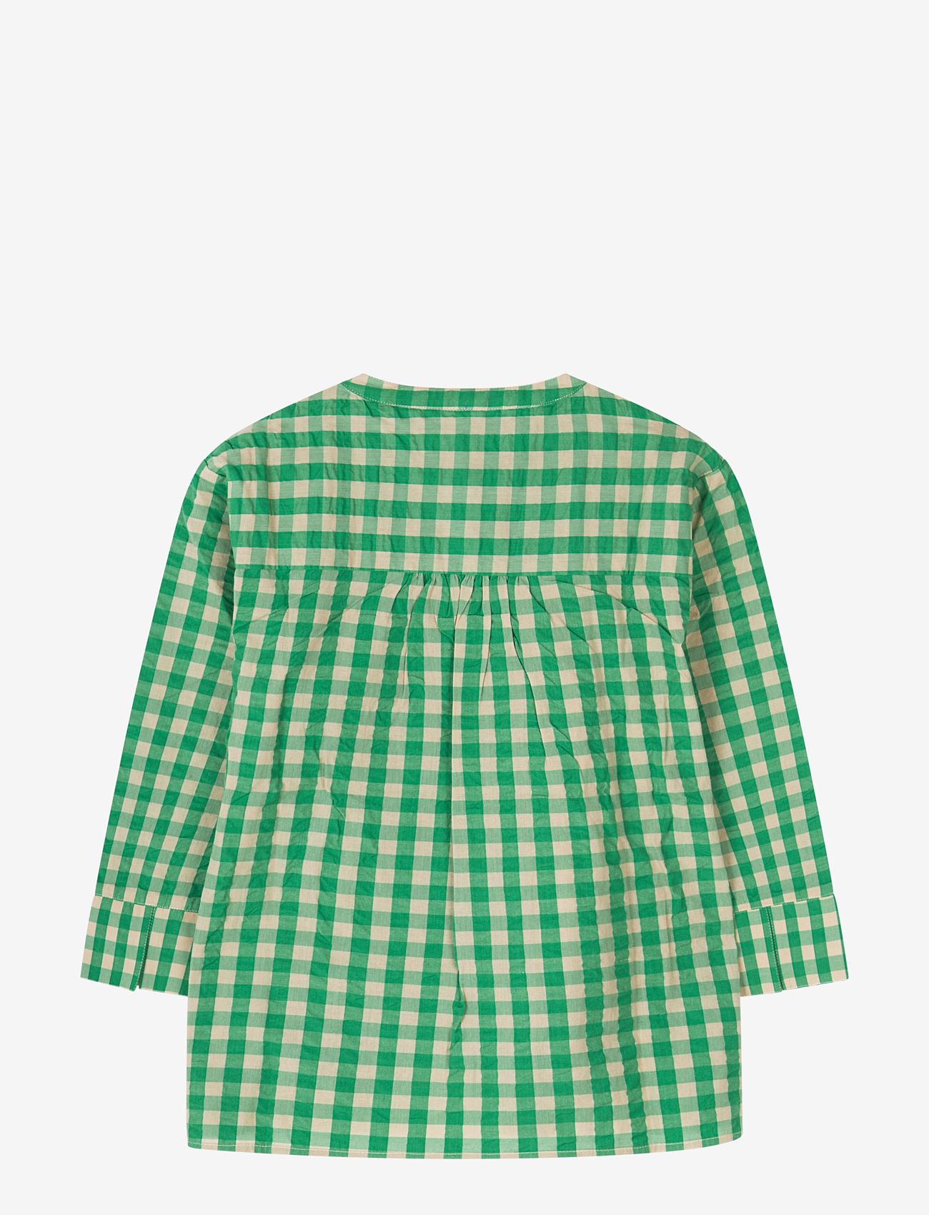 Juna - Bæk&Bølge Irene shirt M/L grøn/sand - nattøj & hyggetøj - green/sand - 1