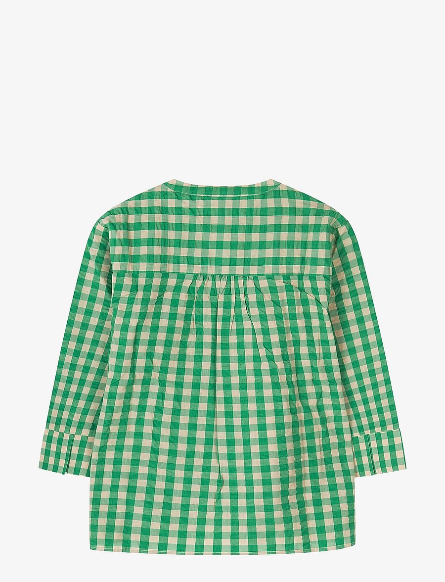 Juna - Bæk&Bølge Irene shirt M/L grøn/sand - overdele - green/sand - 1