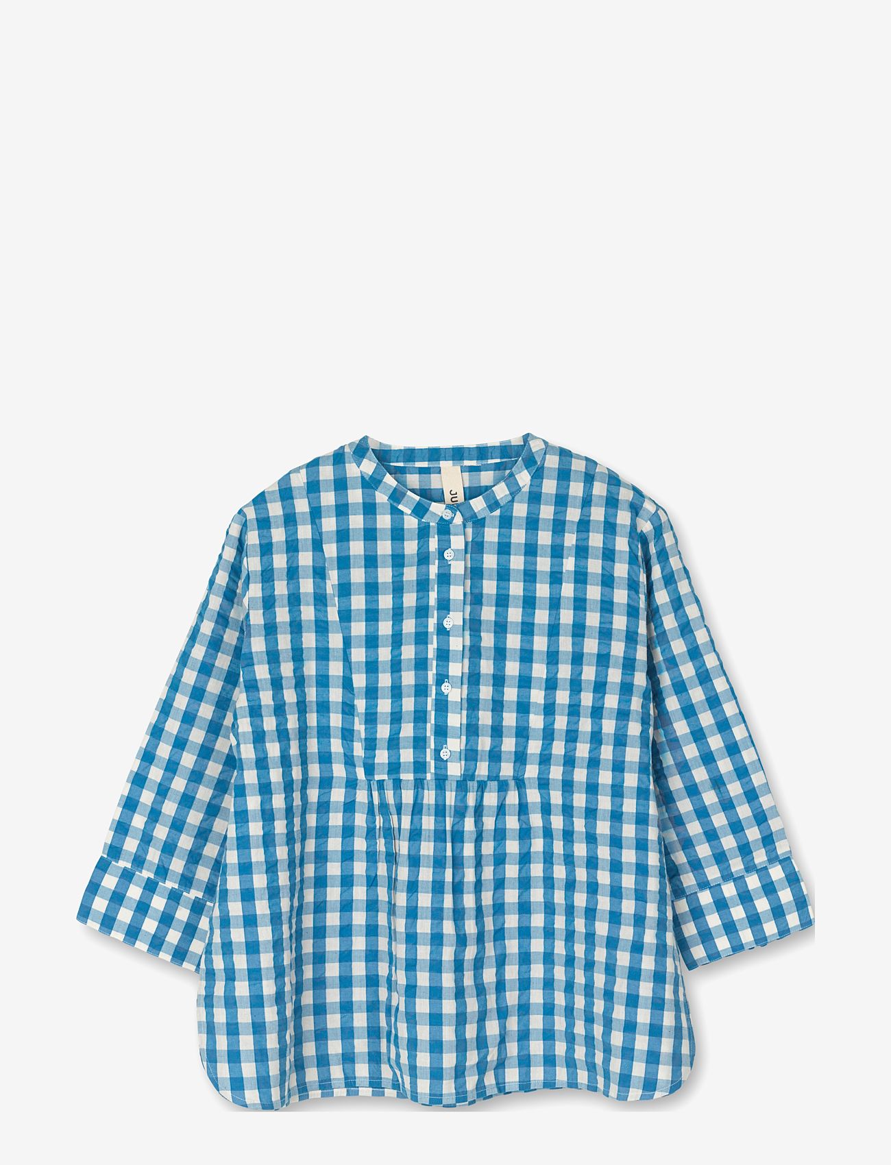 Juna - Bæk&Bølge Irene shirt - nattøj & hyggetøj - blue/birch - 0