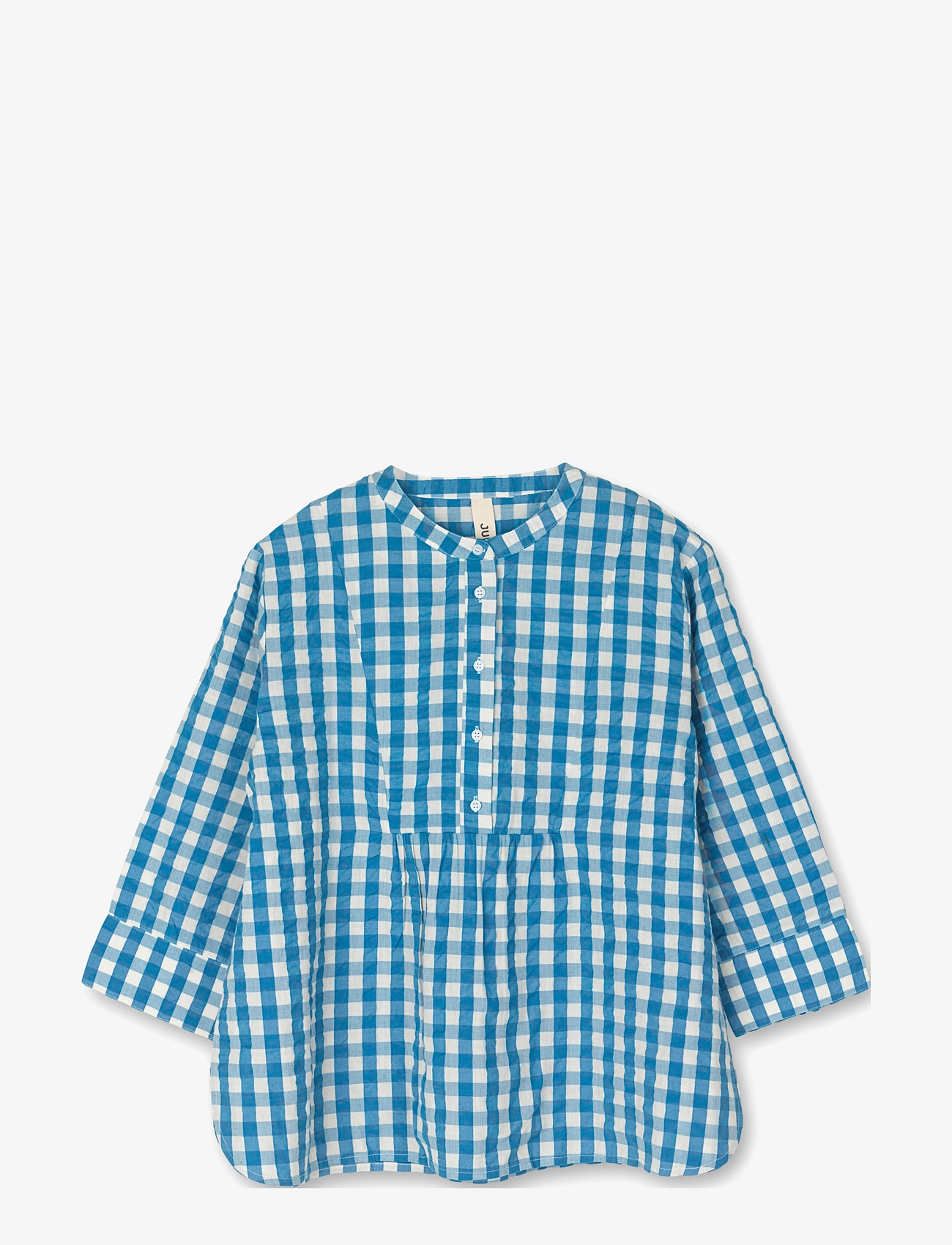 Juna Bæk&Bølge Irene Shirt, M/L, Blue, Nat- Og Loungewear > Toppe, Dame
