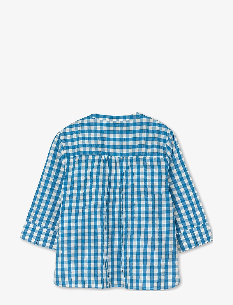 Juna - Bæk&Bølge Irene shirt - nattøj & hyggetøj - blue/birch - 1