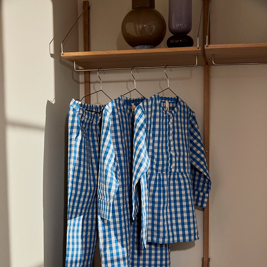 Juna - Bæk&Bølge Irene shirt - overdele - blue/birch - 3