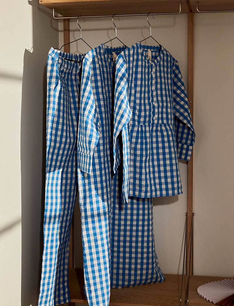 Juna - Bæk&Bølge Sonja dress - nattøj & hyggetøj - blue/birch - 0