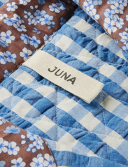 Juna - Bæk&Bølge Beate coat M/L blue/dusty red - leichte mäntel - blue/dusty red - 6