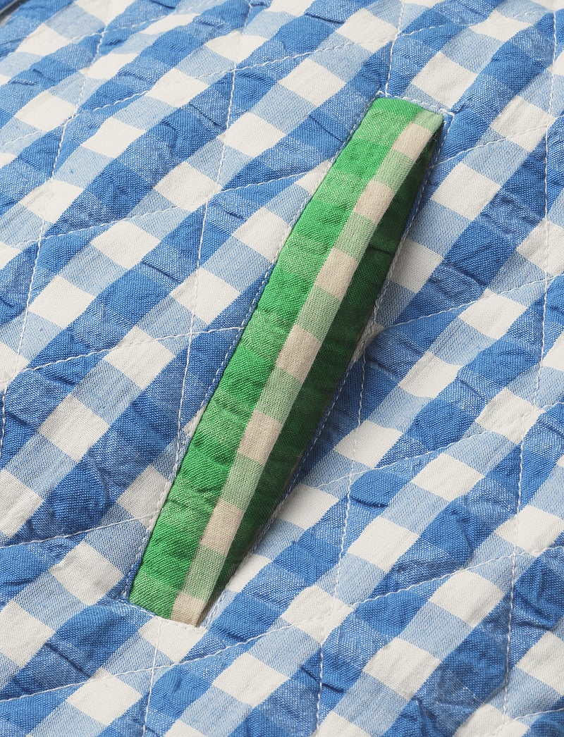 Juna - Bæk&Bølge Beate coat S/M blue/green - léttar kápur - blue/green - 3