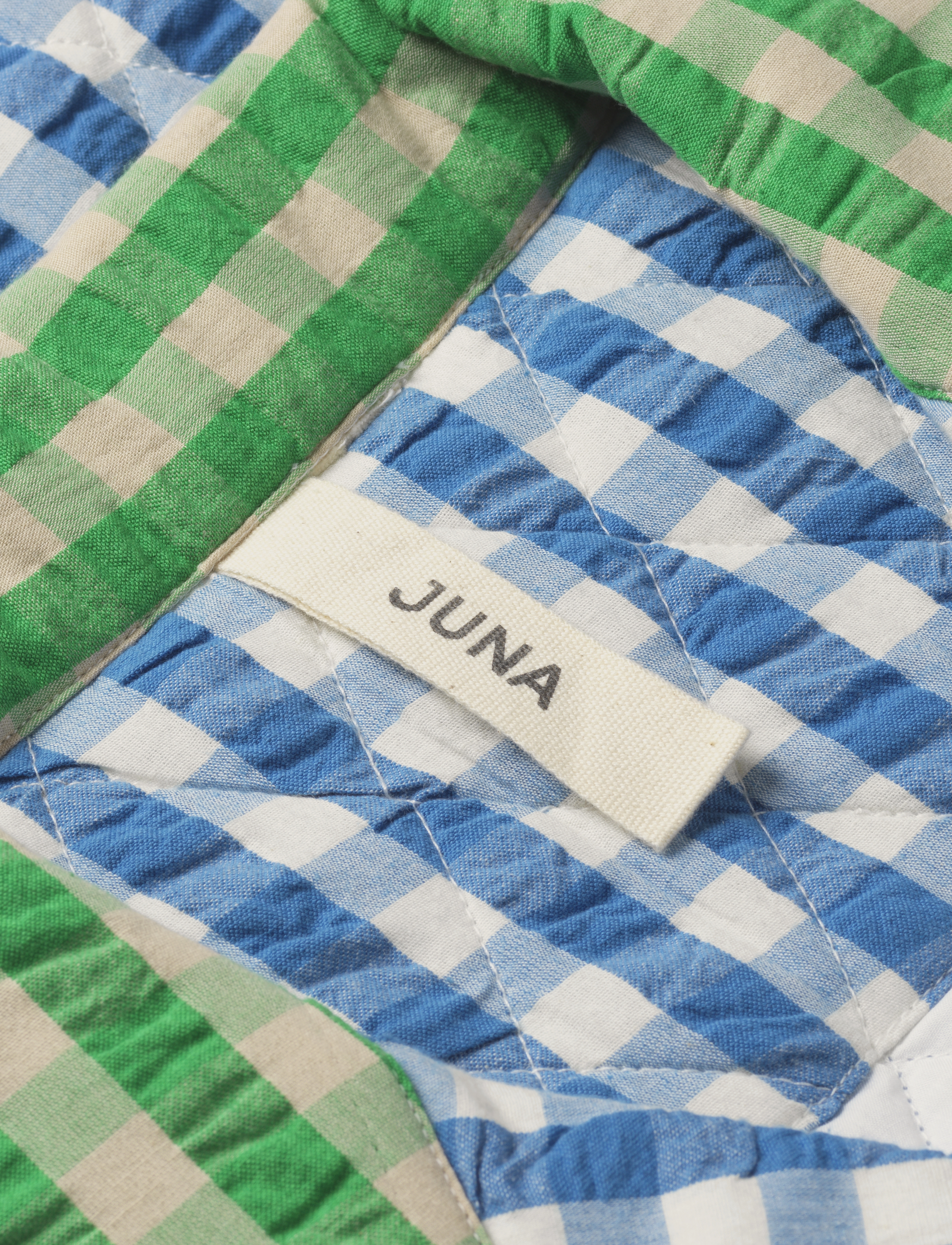 Bæk&Bølge Beate Coat S/M Blue/Green 3