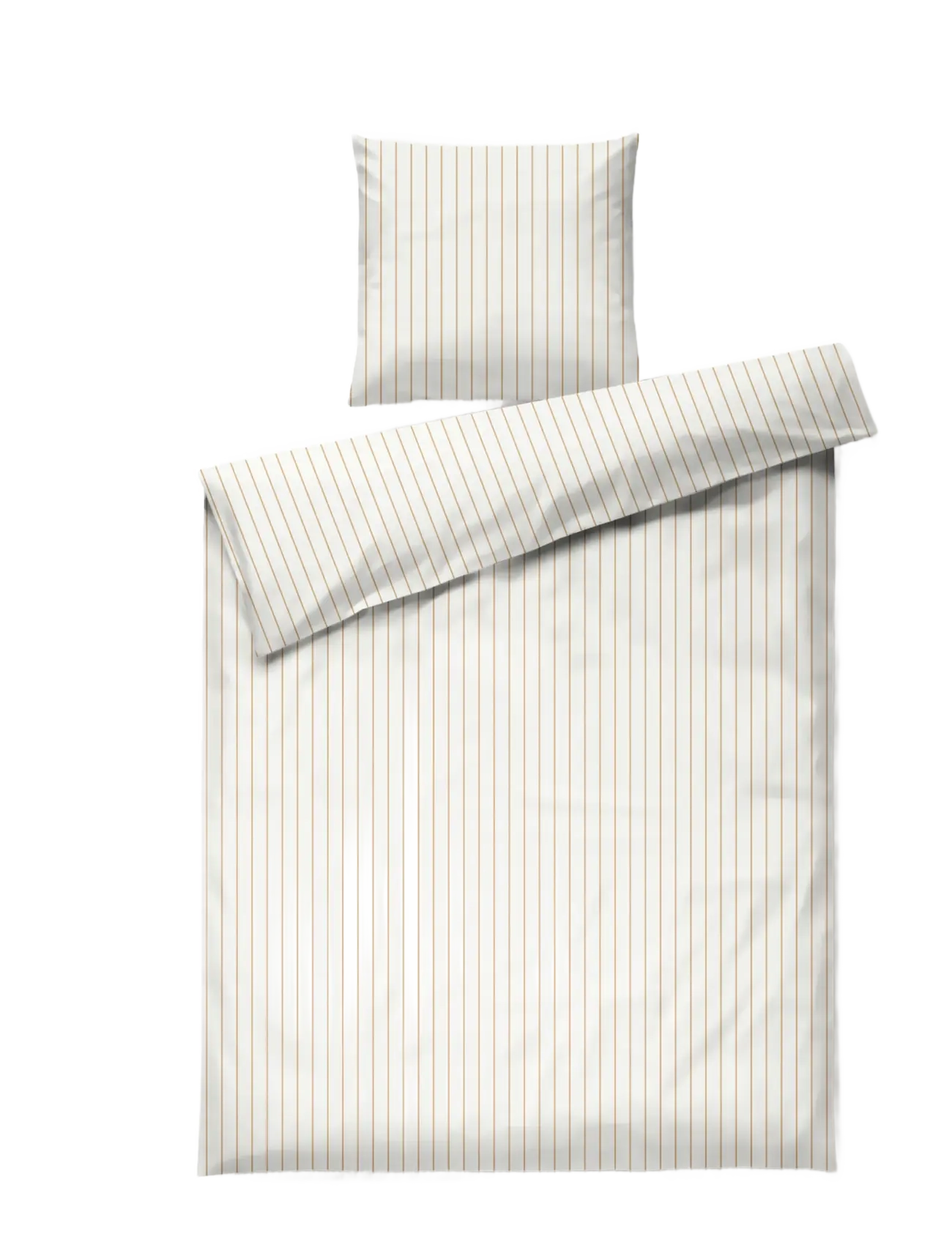 Juna Soft Bed linen 140x200 cm off-white/caramel DK - Vaata kõiki - OFF-WHITE/CARAMEL / white