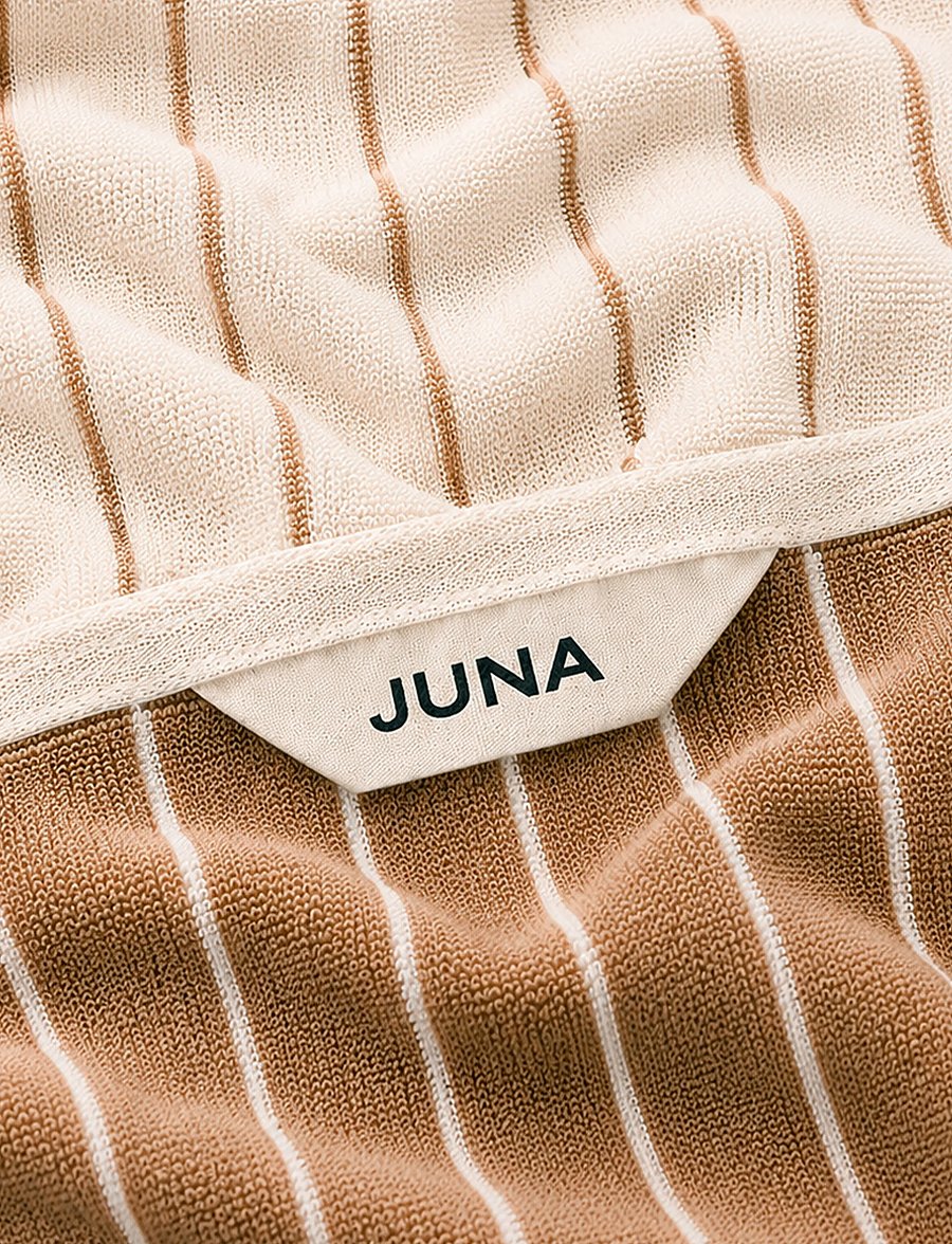 Juna - Soft Towel 30x50 cm offwhite - badetücher - offwhite - 4