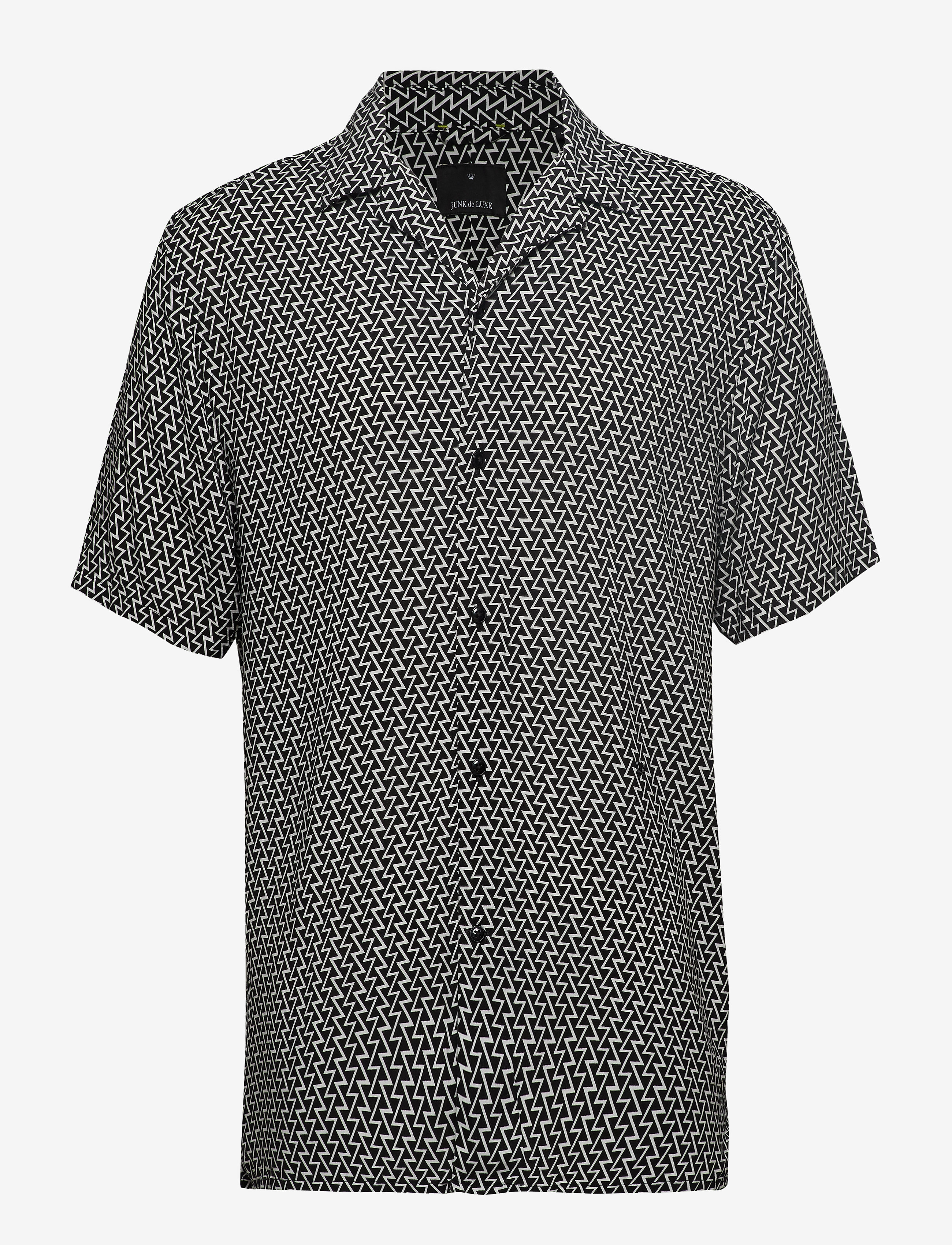 JUNK de LUXE - AOP S/S resort shirt - off white - 0