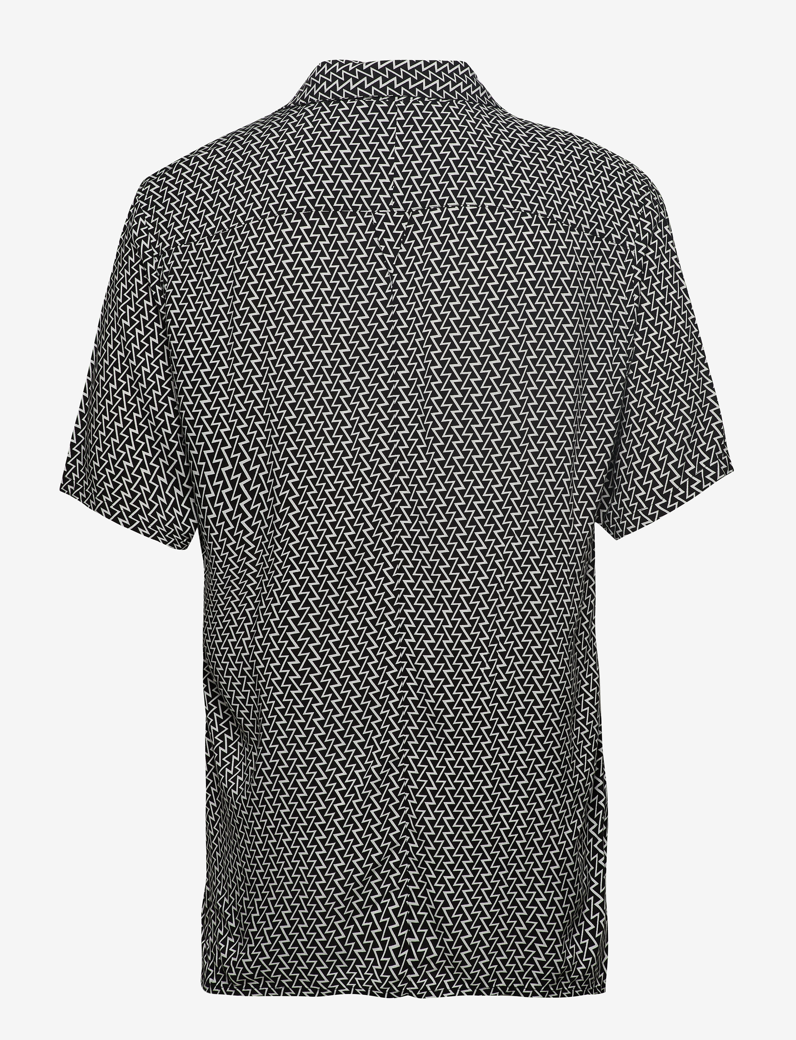 JUNK de LUXE - AOP S/S resort shirt - off white - 1