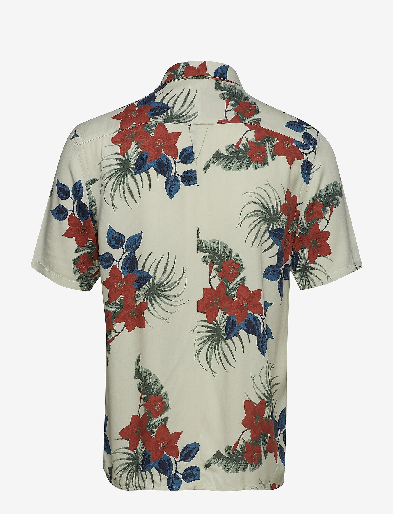 JUNK de LUXE - AOP S/S resort shirt - off white - 1