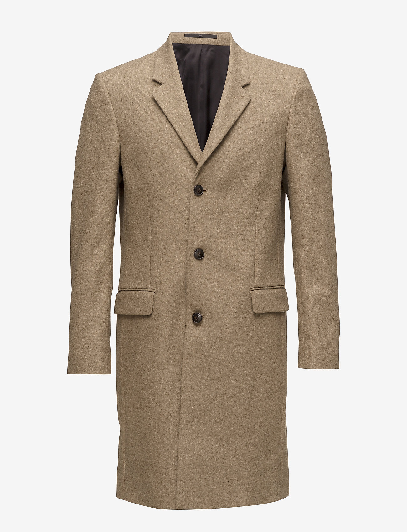 JUNK de LUXE - Tailored wool coat - sand mel - 0