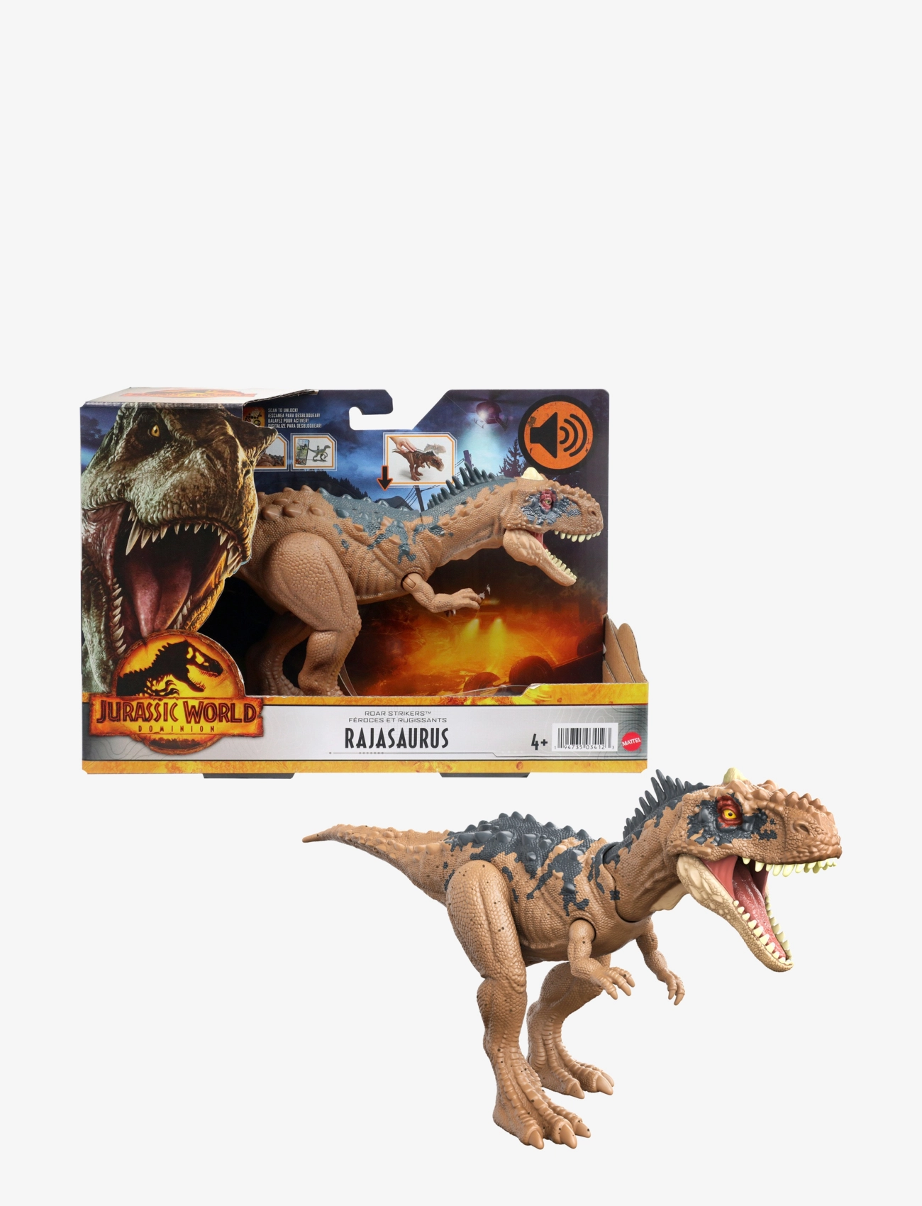 Jurassic world - Jurassic World legetøjsfigur til børn - multi color - 5