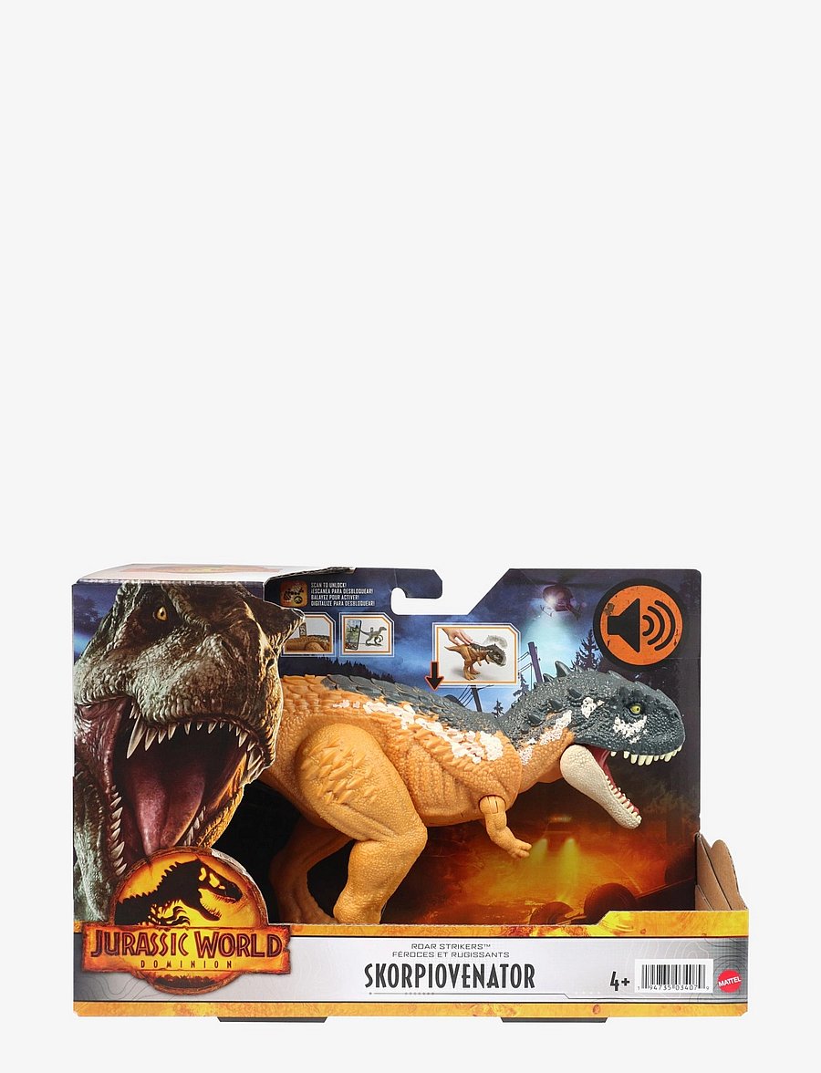 Jurassic world - Jurassic World legetøjsfigur til børn - multi color - 4