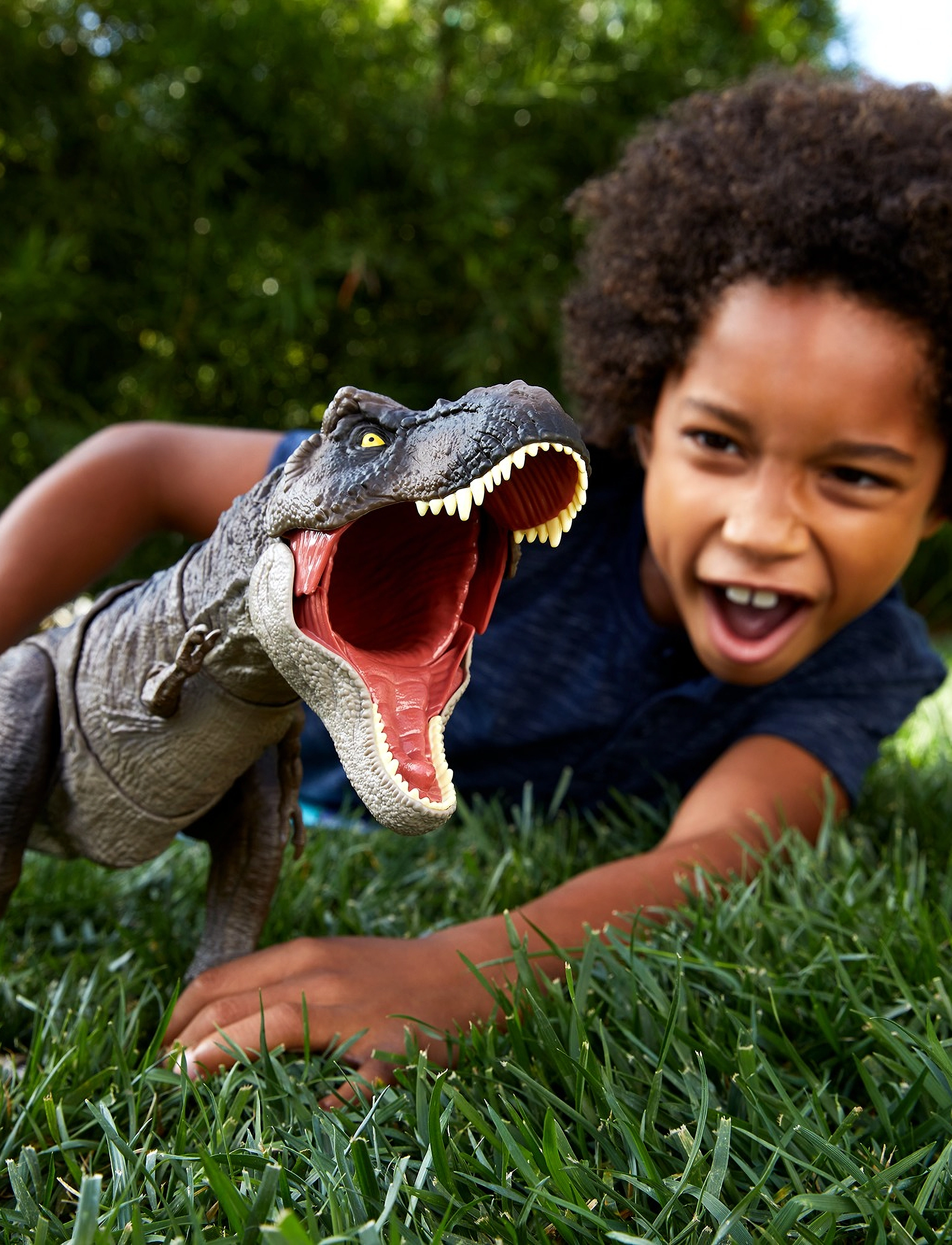 Jurassic world - Jurassic World THRASH 'N DEVOUR TYRANNOSAURUS REX Figure - multi color - 5