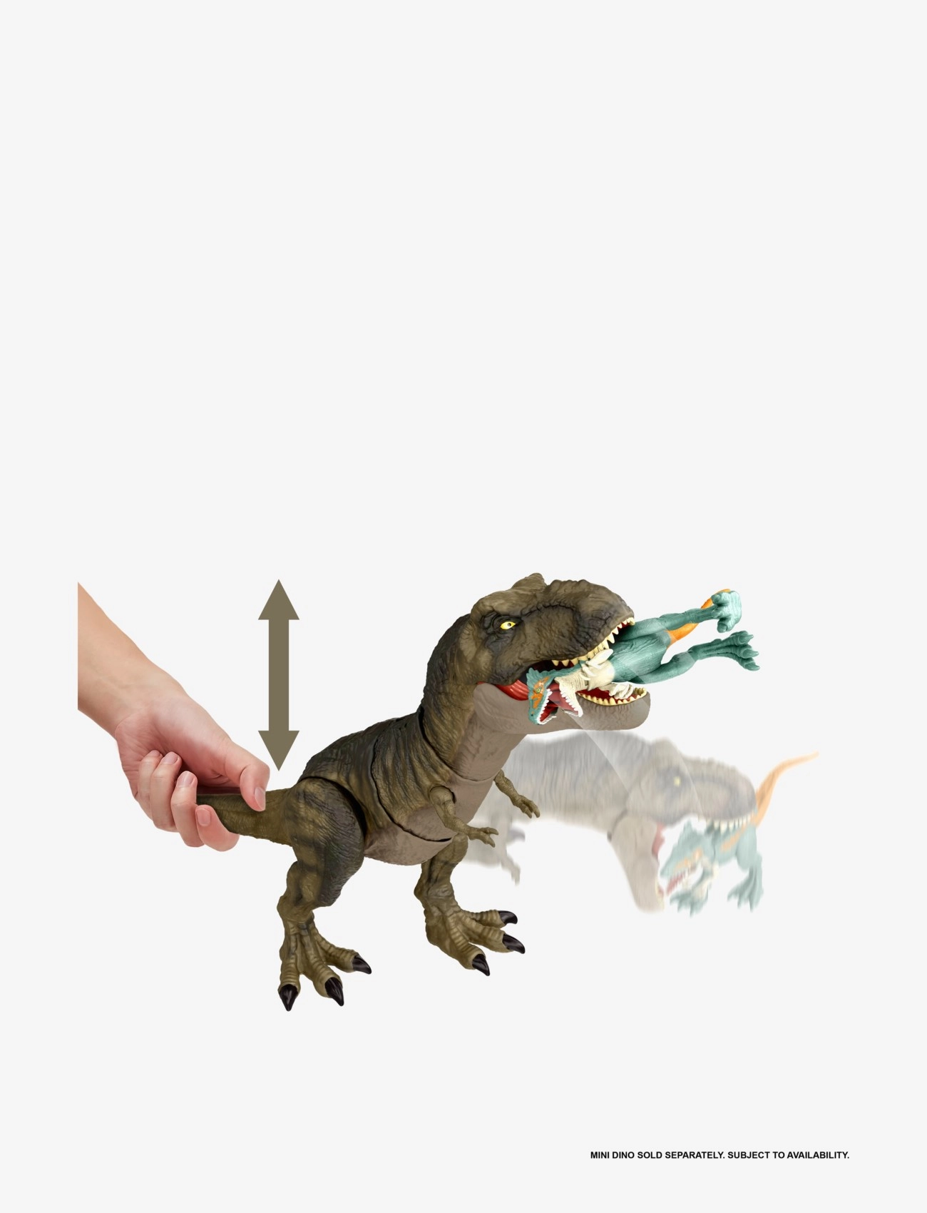 Jurassic world - Jurassic World THRASH 'N DEVOUR TYRANNOSAURUS REX Figure - multi color - 2