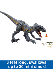 Jurassic world - Jurassic World SUPER COLOSSAL INDORAPTOR - dyr - multi color - 8
