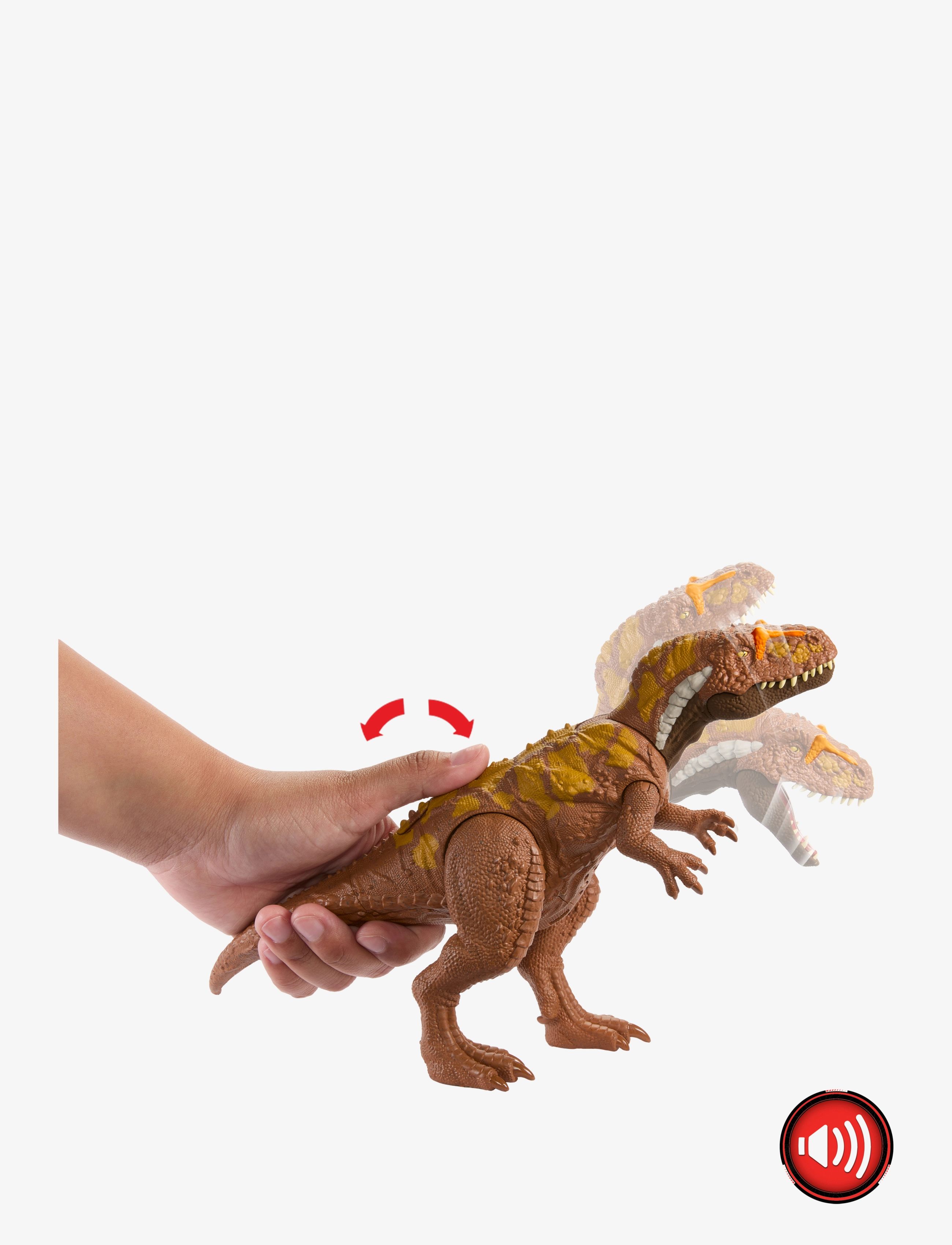 Jurassic world - Jurassic World WILD ROAR Megalosaurus - multicolor - 2