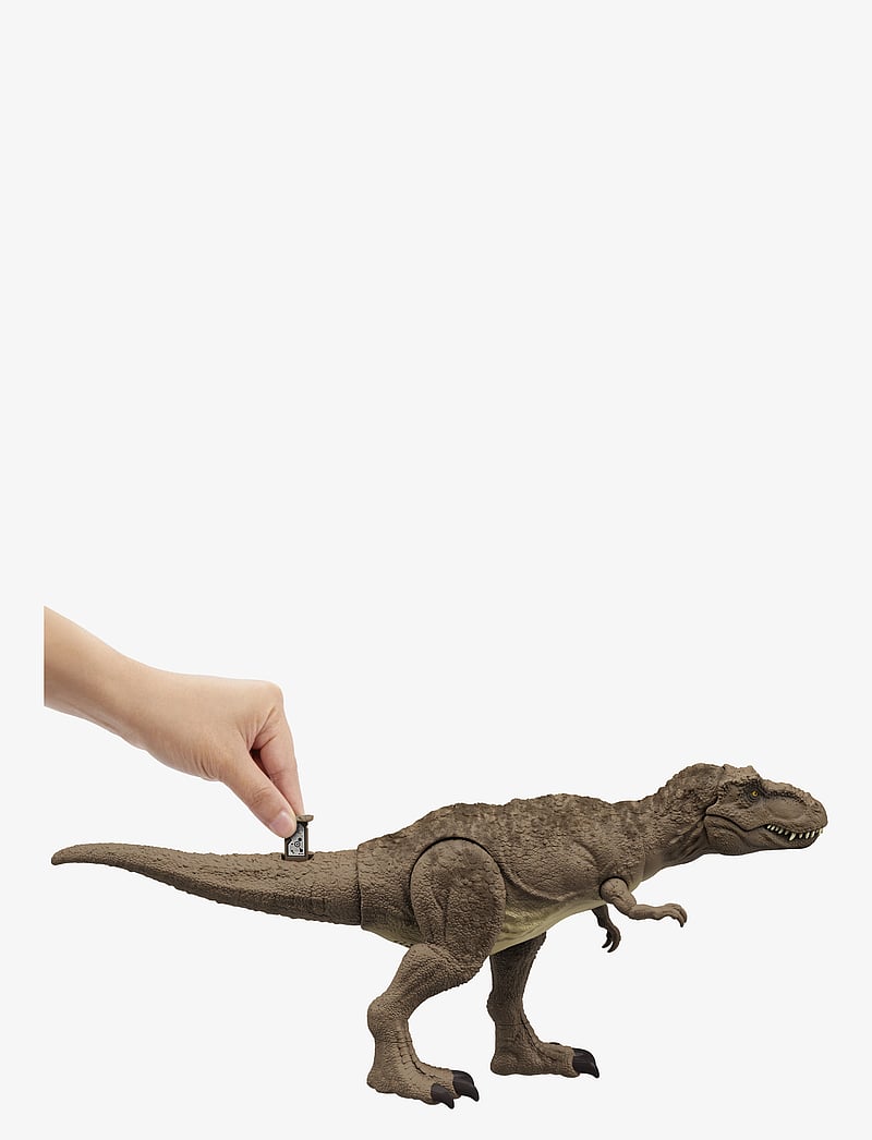 Jurassic world - Jurassic World Chaos Theory All-Out Attack Tyrannosaurus Rex Dinosaur Action Figure Toy - loomad - multicolor - 2