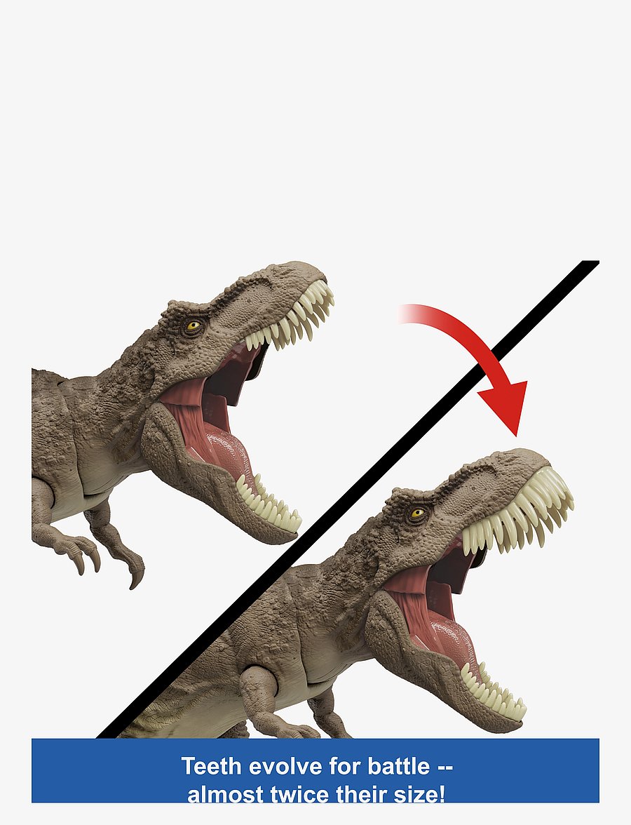 Jurassic world - Jurassic World Chaos Theory All-Out Attack Tyrannosaurus Rex Dinosaur Action Figure Toy - tiere - multicolor - 5