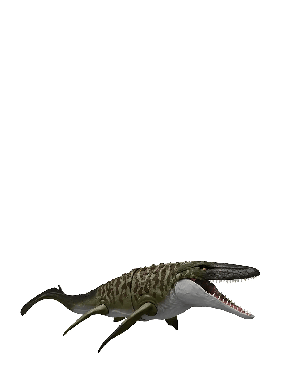 Jurassic world - Jurassic World Rebirth Bite N Blast Mosasaurus Action Figure and Mini Dilophosaurus, Dinosaur Toy - multi color - 2