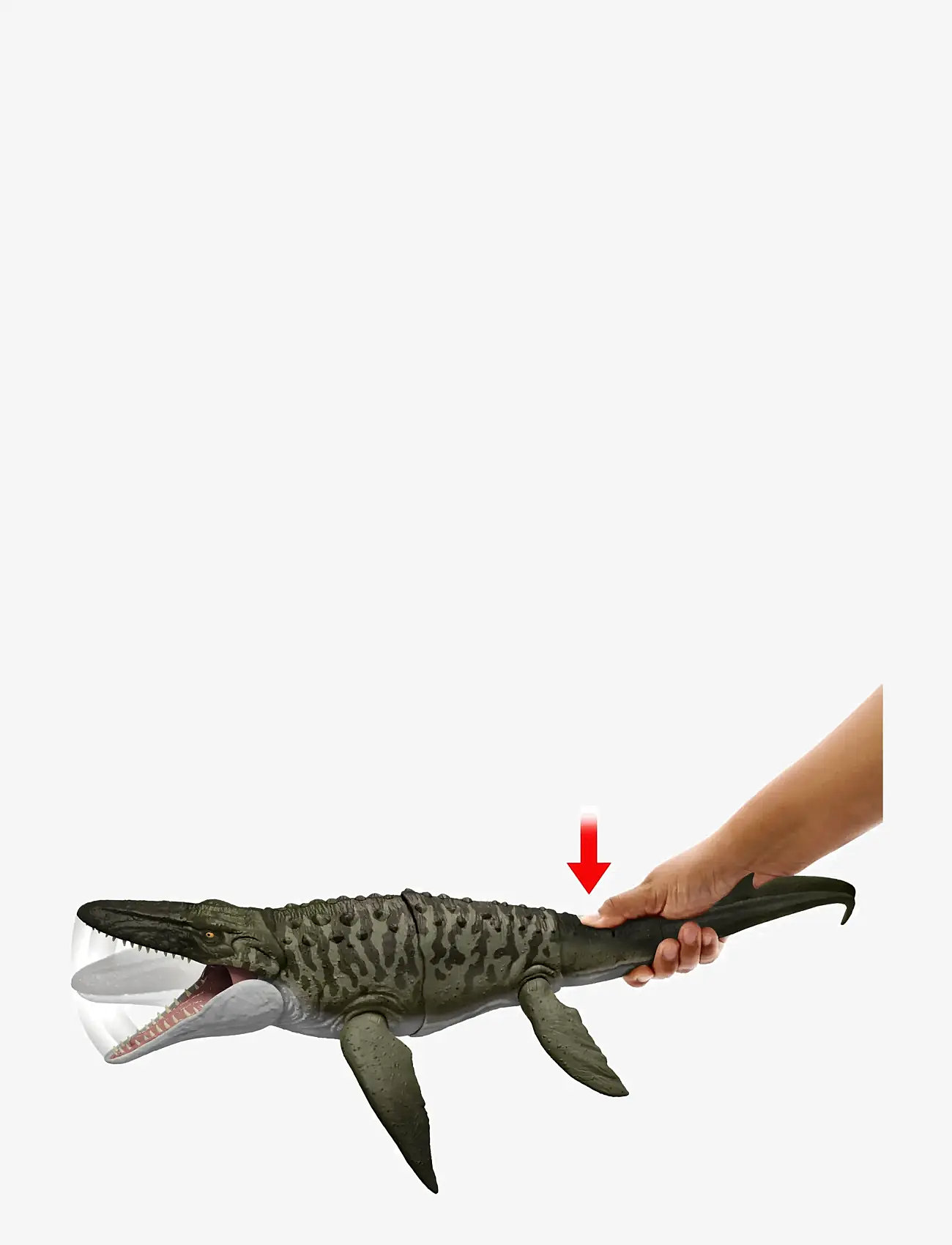 Jurassic world - Jurassic World Rebirth Bite N Blast Mosasaurus Action Figure and Mini Dilophosaurus, Dinosaur Toy - multi color - 4