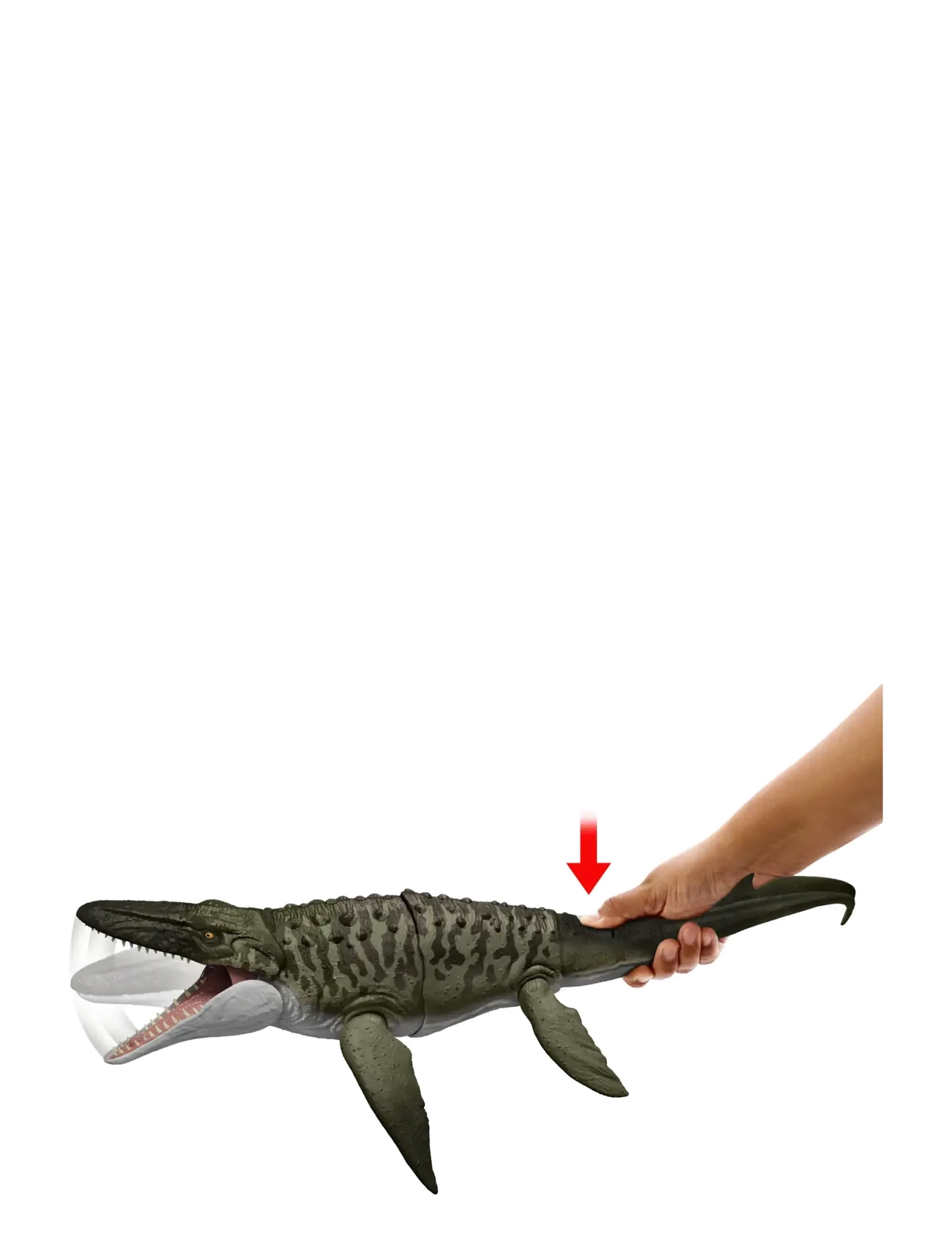 Jurassic world - Jurassic World Rebirth Bite N Blast Mosasaurus Action Figure and Mini Dilophosaurus, Dinosaur Toy - multi color - 4