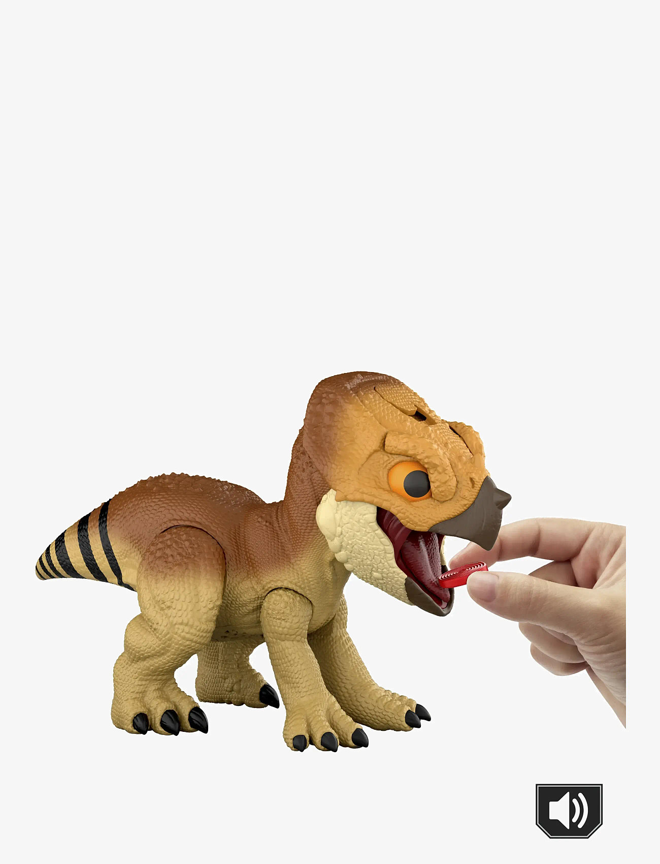 Jurassic world - Jurassic World Rebirth Primal Protector Aquilops Dolores Interactive Dinosaur Toy, Attack & Sounds - djur - multi color - 2
