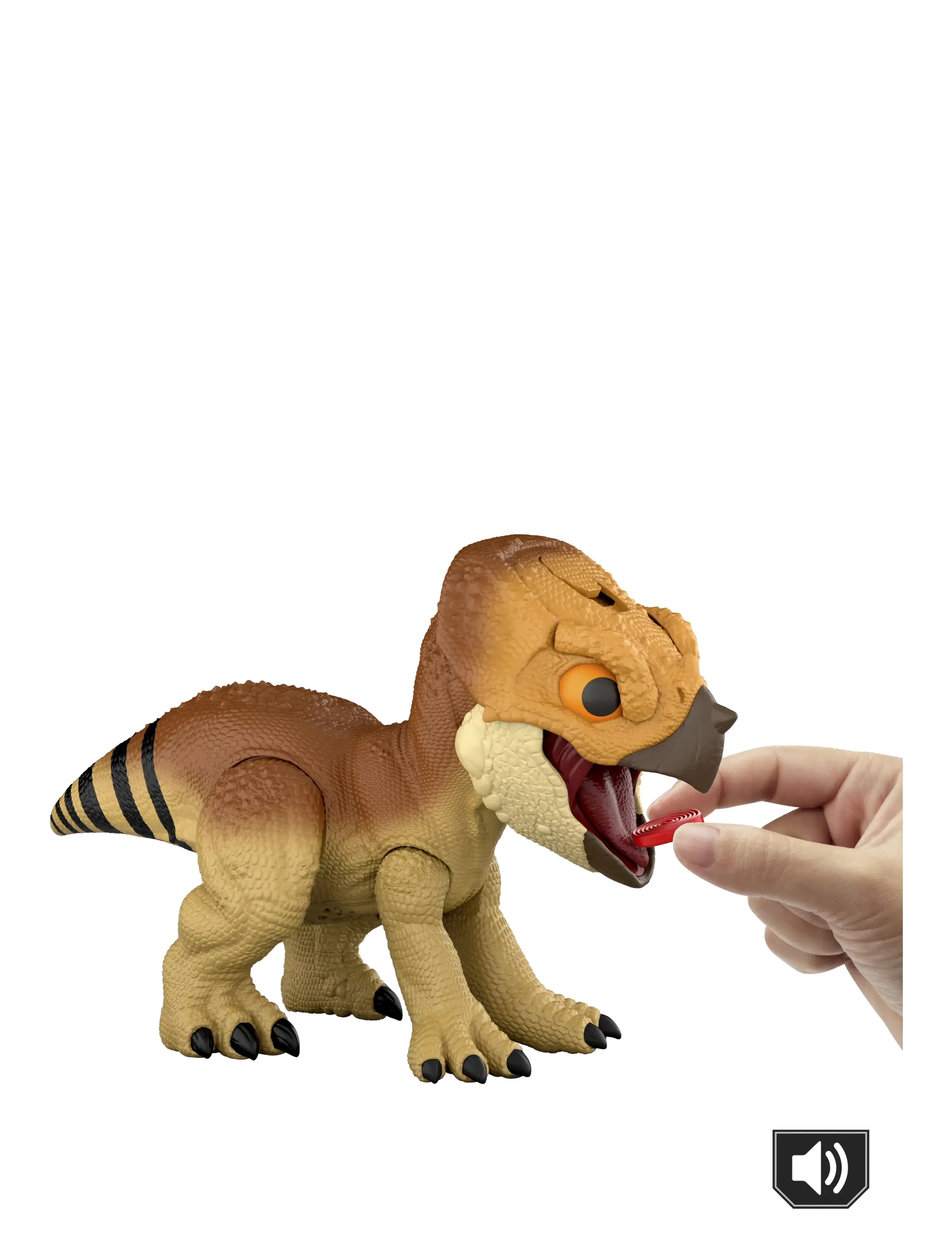 Jurassic world - Jurassic World Rebirth Primal Protector Aquilops Dolores Interactive Dinosaur Toy, Attack & Sounds - die niedrigsten preise - multi color - 1