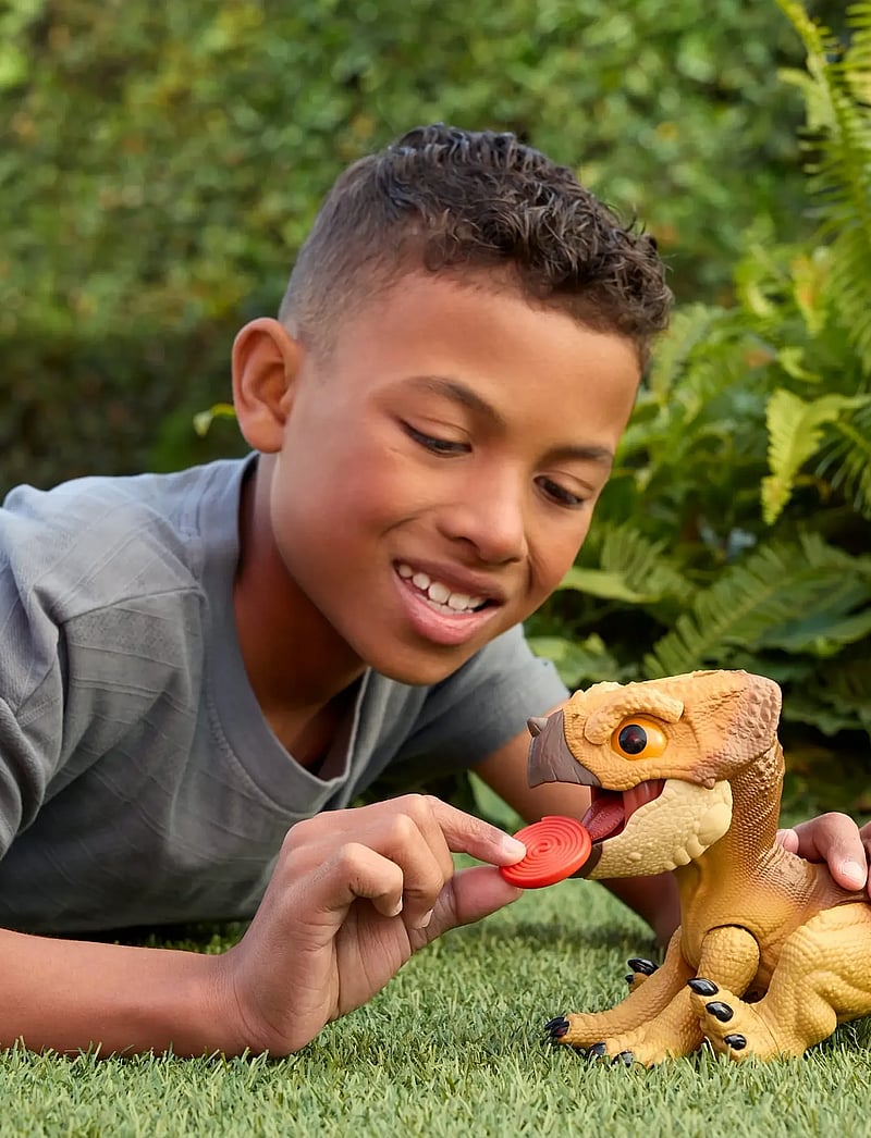Jurassic world - Jurassic World Rebirth Primal Protector Aquilops Dolores Interactive Dinosaur Toy, Attack & Sounds - tiere - multi color - 0
