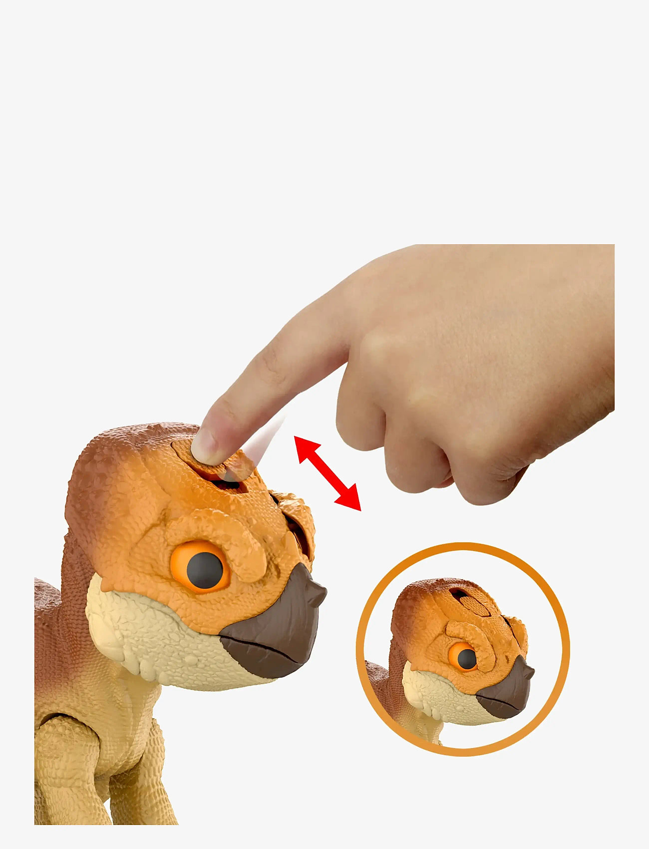 Jurassic world - Jurassic World Rebirth Primal Protector Aquilops Dolores Interactive Dinosaur Toy, Attack & Sounds - djur - multi color - 3