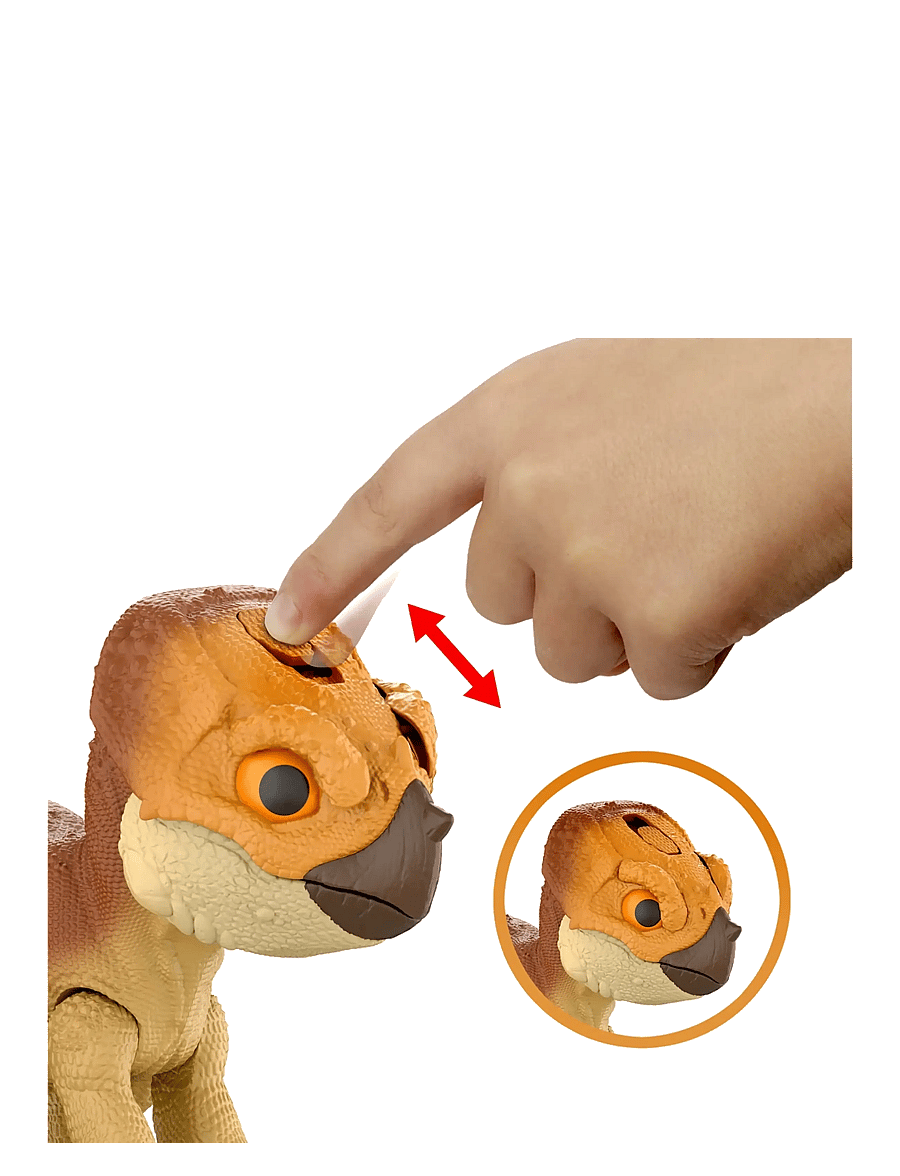 Jurassic world - Jurassic World Rebirth Primal Protector Aquilops Dolores Interactive Dinosaur Toy, Attack & Sounds - die niedrigsten preise - multi color - 2