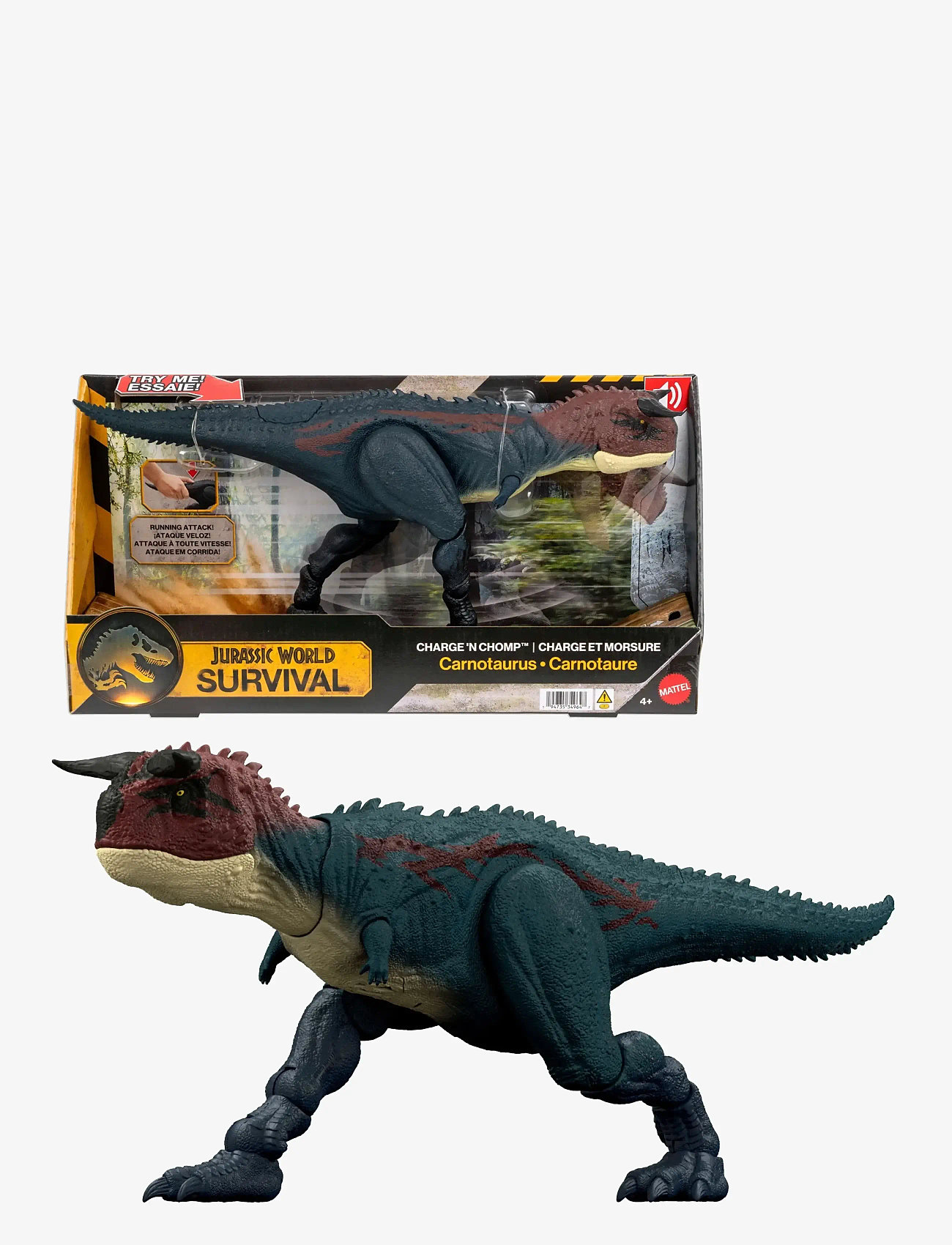 Jurassic world - Jurassic World CHARGE 'N CHOMP Carnotaurus - tiere - multicolor - 1