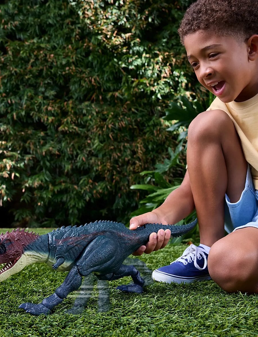 Jurassic world - Jurassic World CHARGE 'N CHOMP Carnotaurus - dzīvnieki - multicolor - 0
